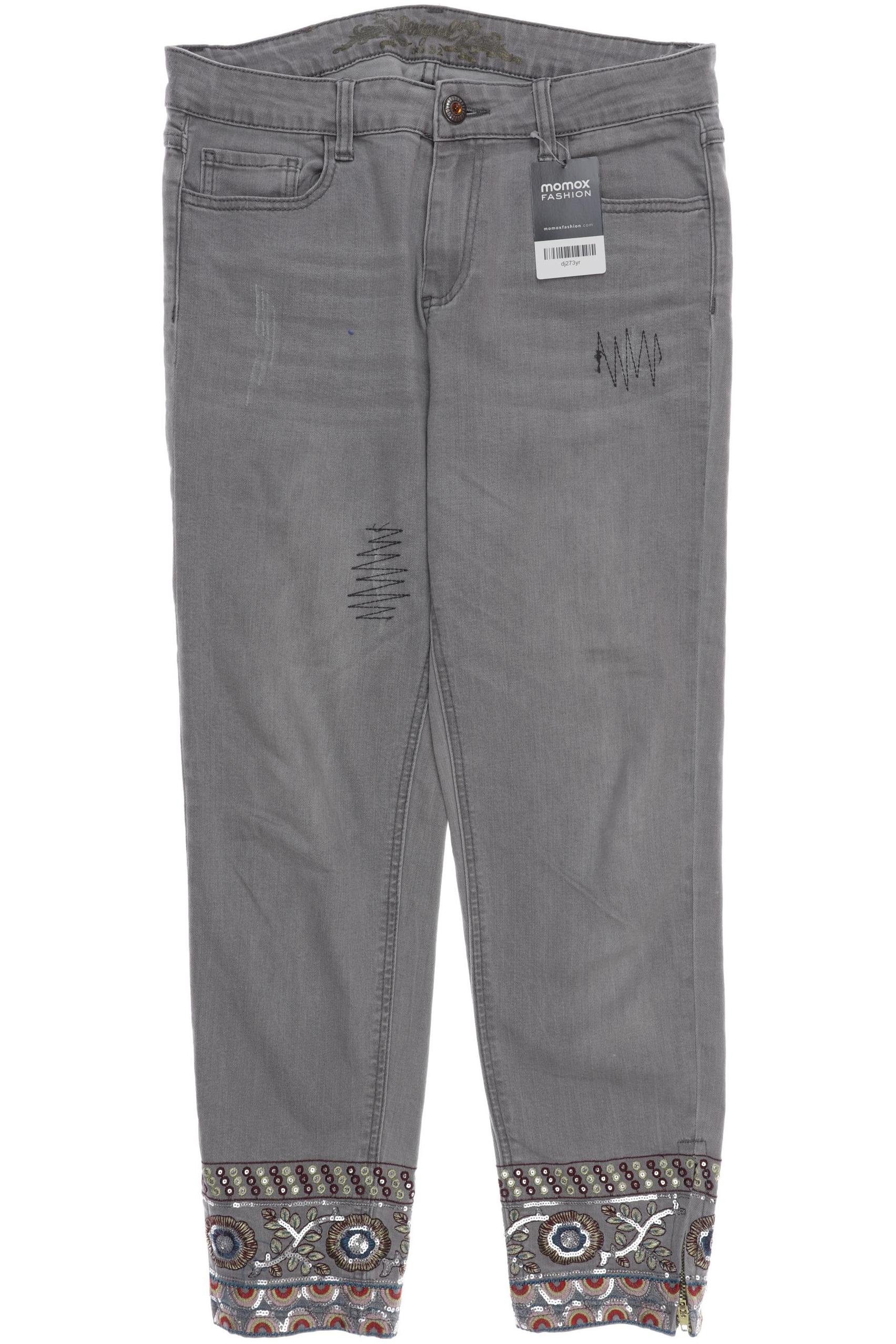 

Desigual Damen Jeans, grau, Gr. 32