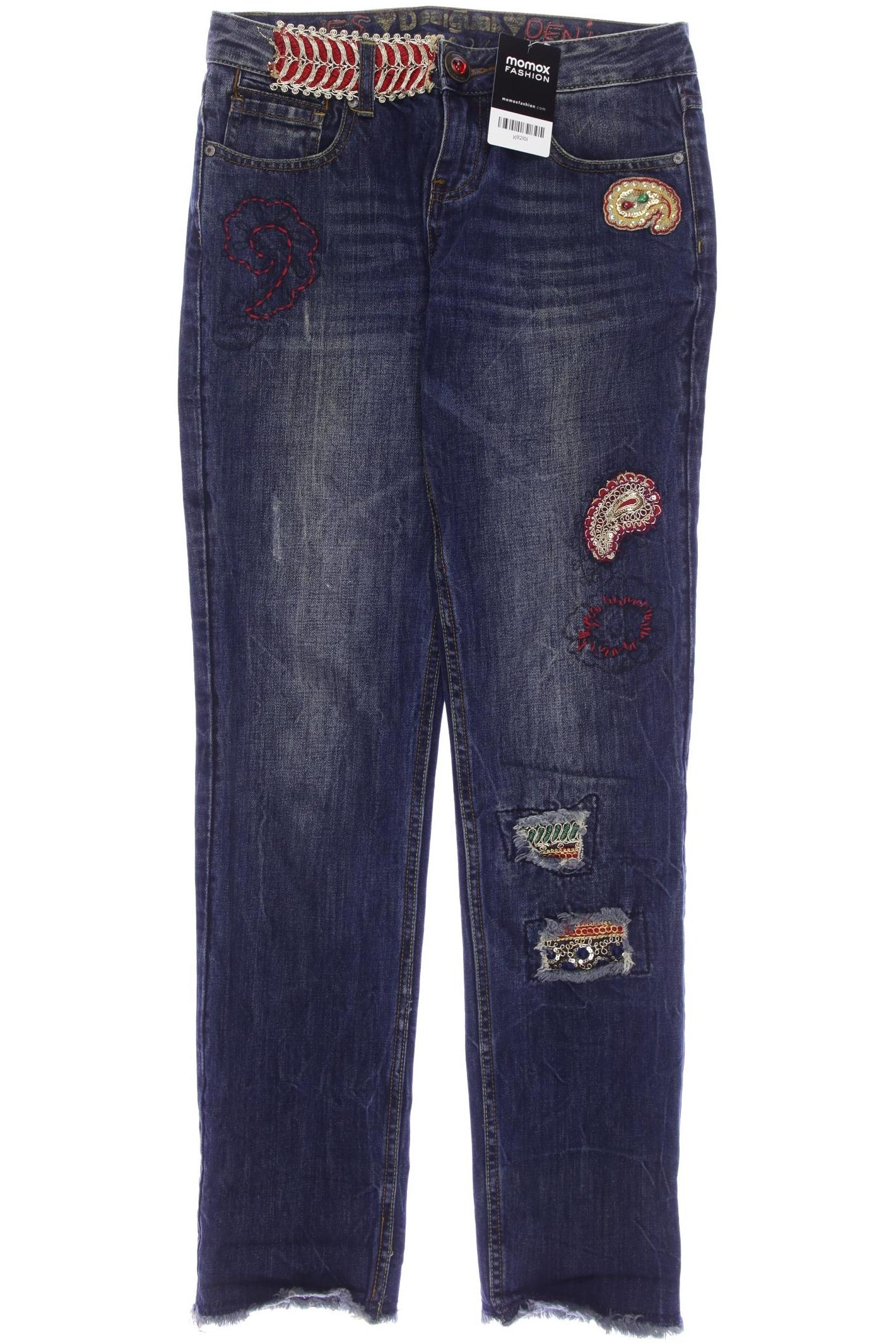 

Desigual Damen Jeans, blau, Gr. 26