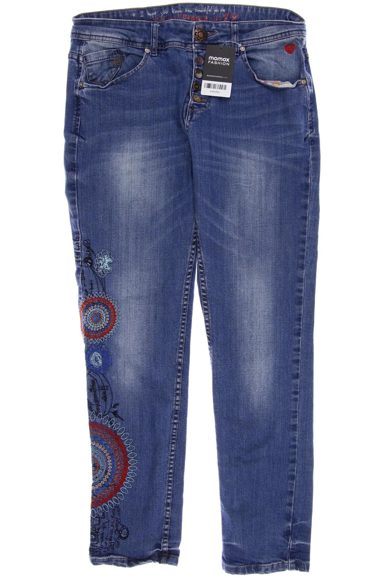 

Desigual Damen Jeans, blau, Gr. 28