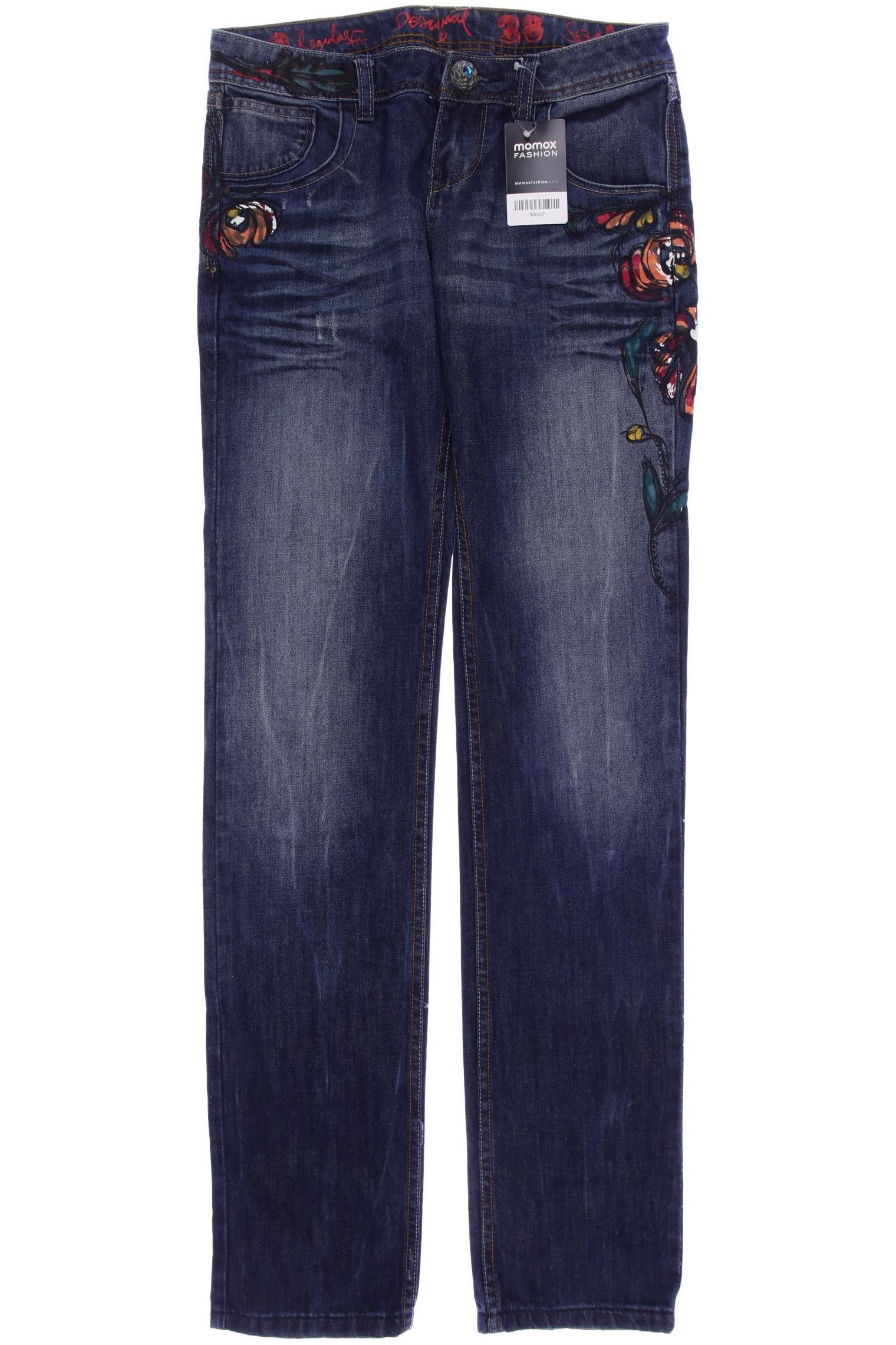 

Desigual Damen Jeans, marineblau, Gr. 28