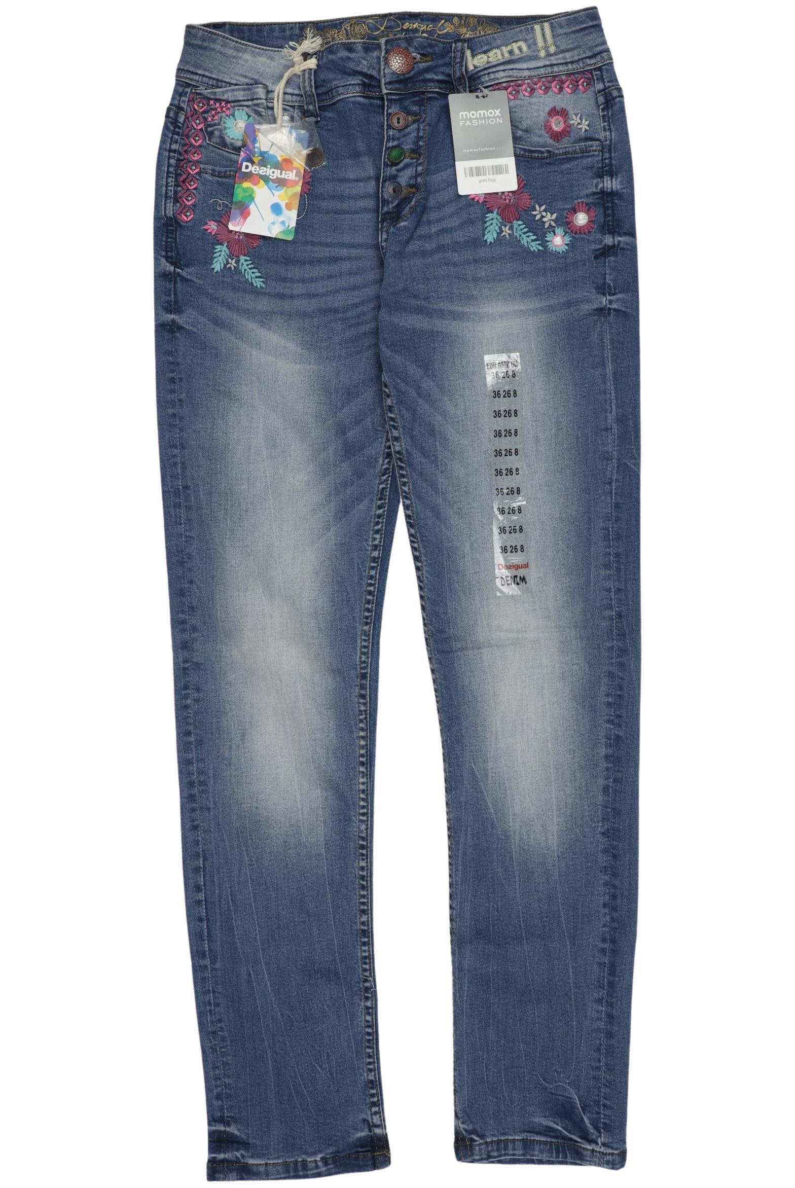 

Desigual Damen Jeans, blau, Gr. 26