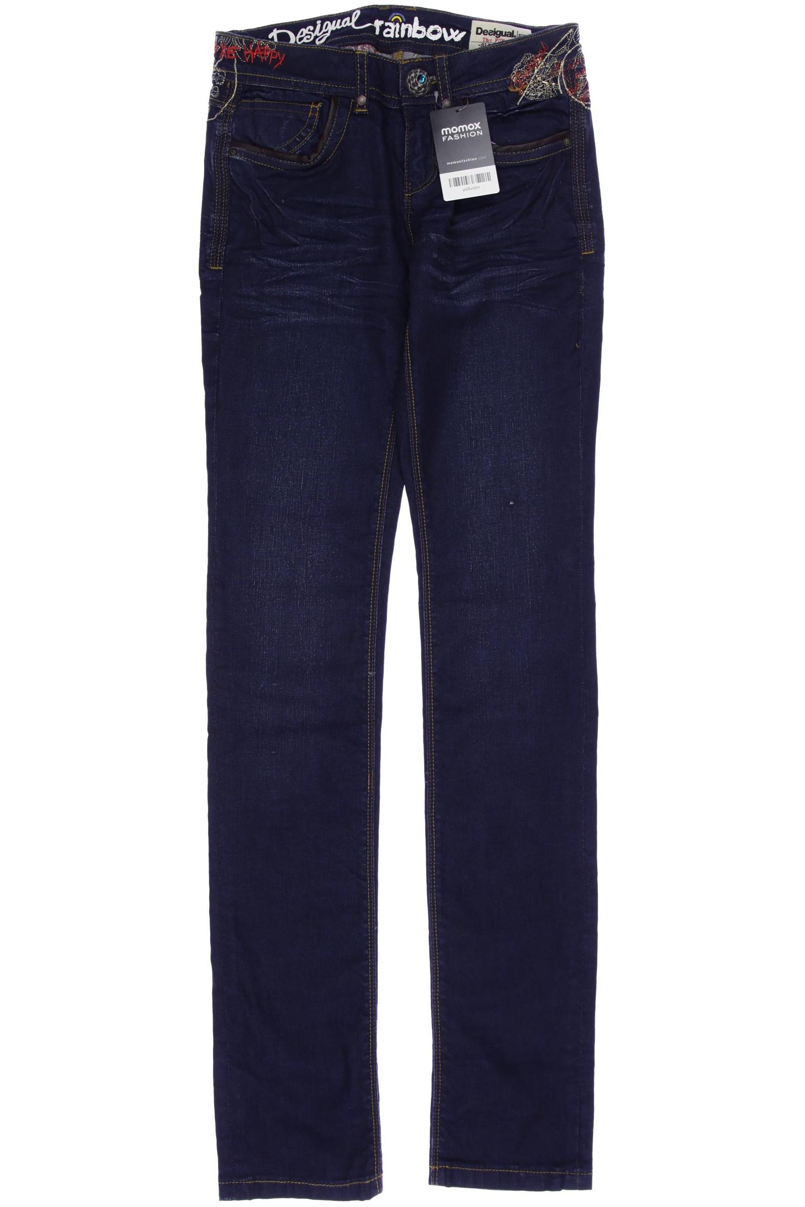 

Desigual Damen Jeans, marineblau, Gr. 24