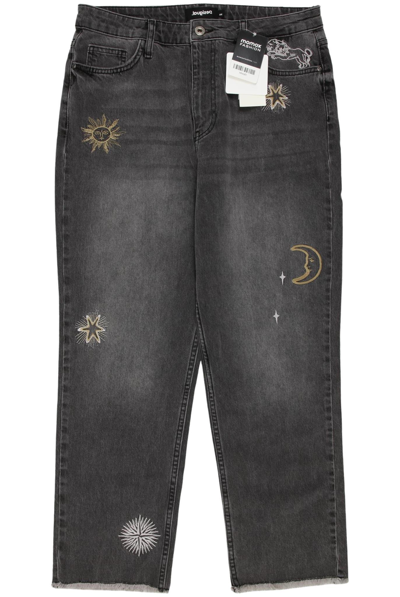 

Desigual Damen Jeans, grau, Gr. 44