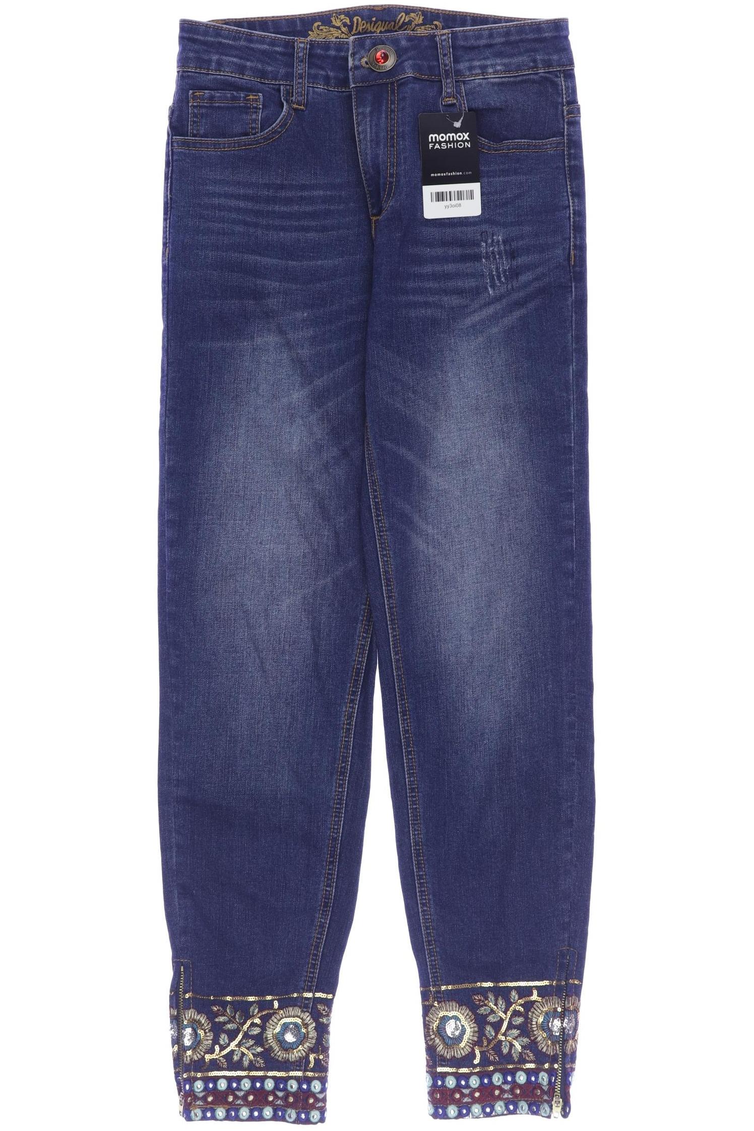 

Desigual Damen Jeans, blau, Gr. 28