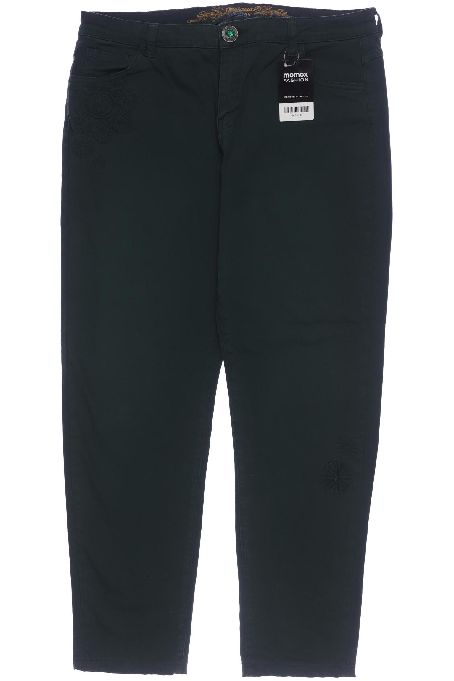 

Desigual Damen Jeans, grün, Gr. 46