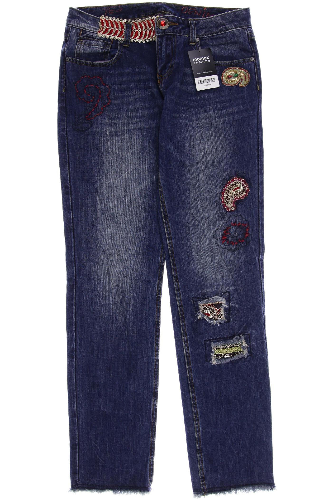 

Desigual Damen Jeans, marineblau