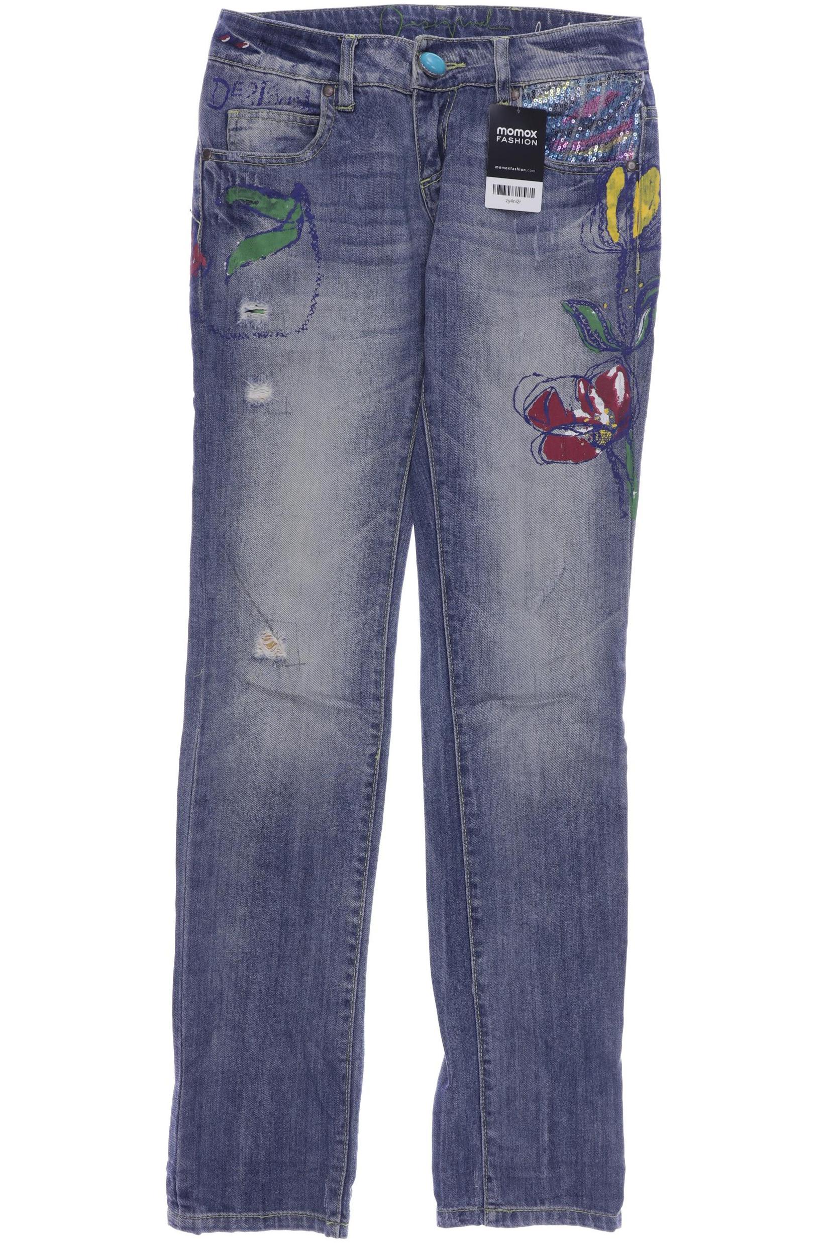 

Desigual Damen Jeans, blau