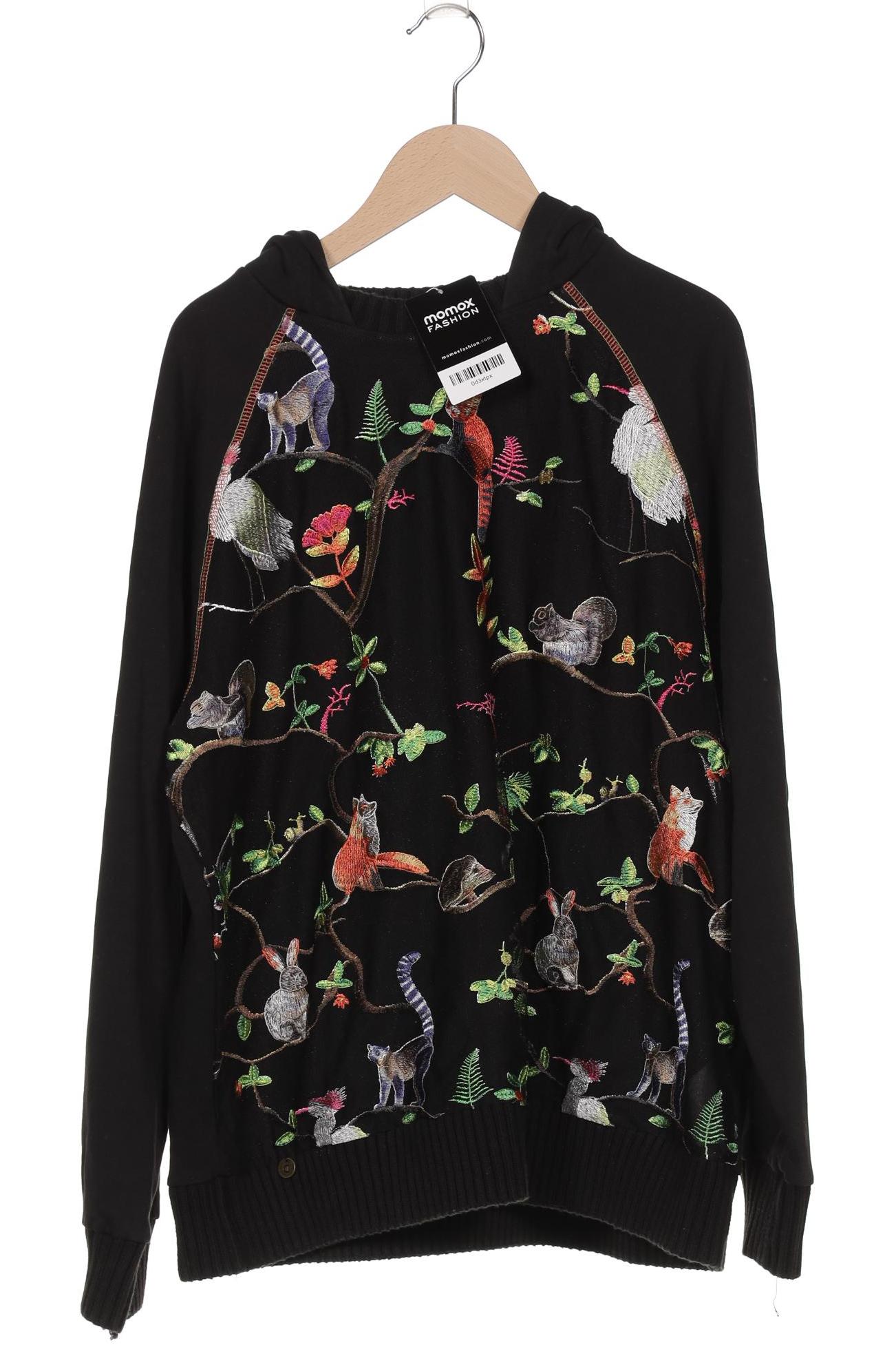 

Desigual Damen Kapuzenpullover, schwarz, Gr. 42