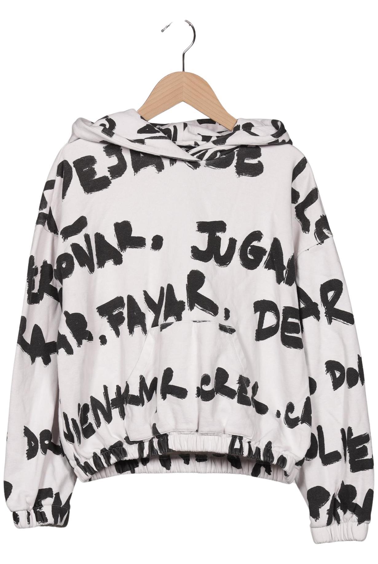 

Desigual Damen Kapuzenpullover, weiß, Gr. 38