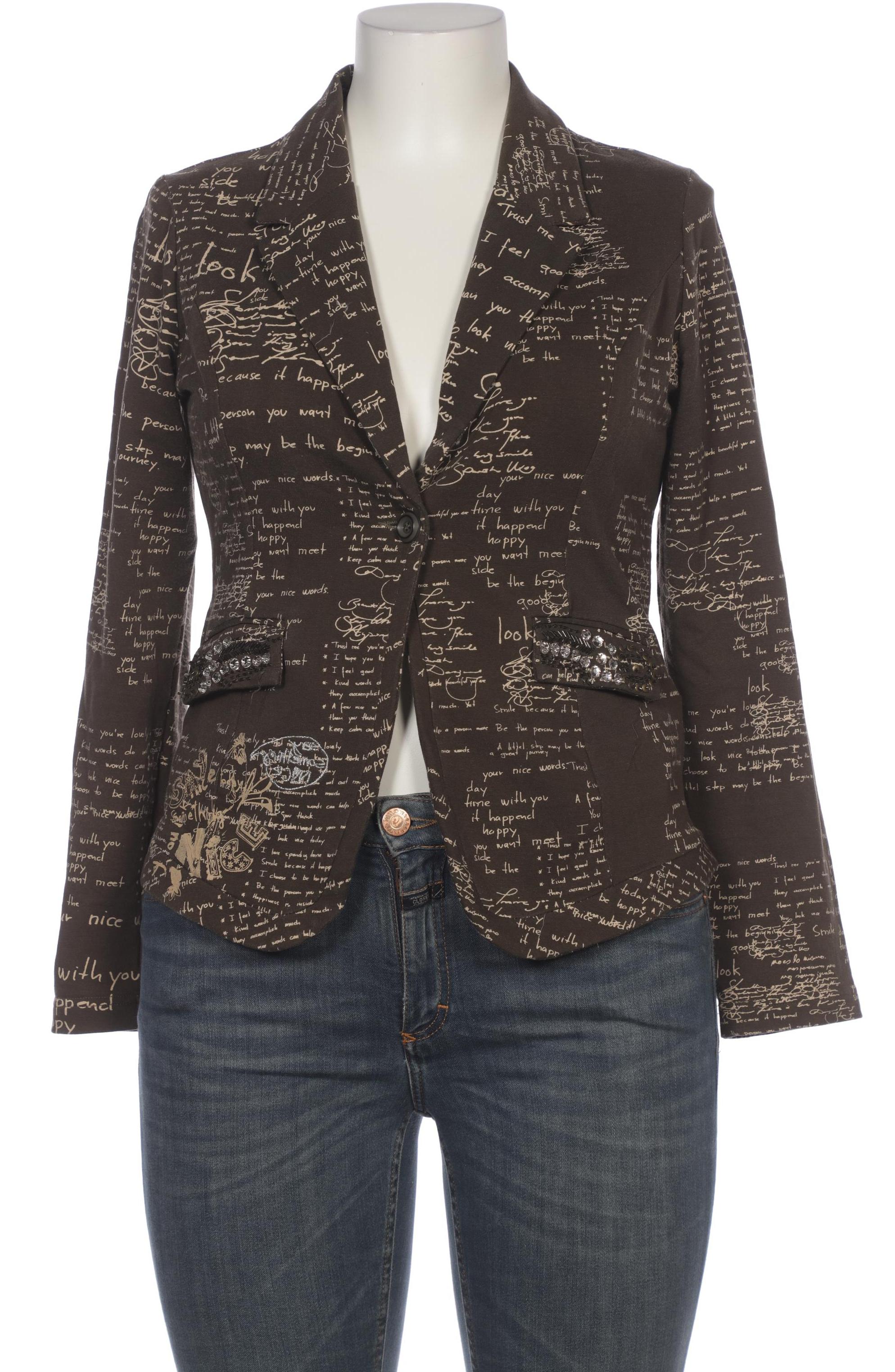 

Desigual Damen Kapuzenpullover, braun, Gr. 44