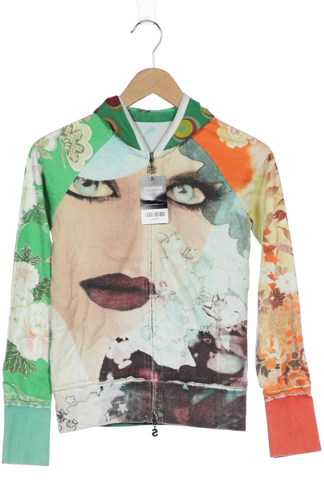 

Desigual Damen Kapuzenpullover, grün, Gr. 36