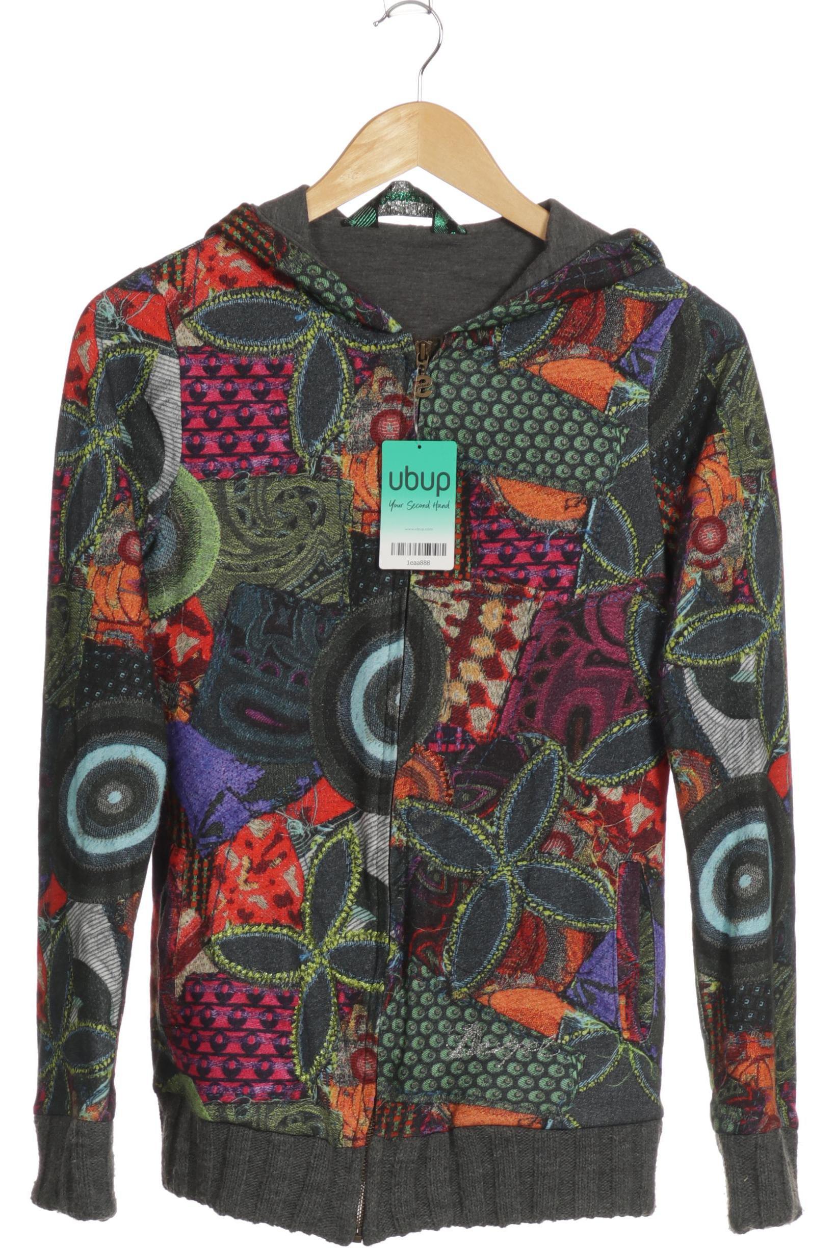 

Desigual Damen Kapuzenpullover, grau, Gr.