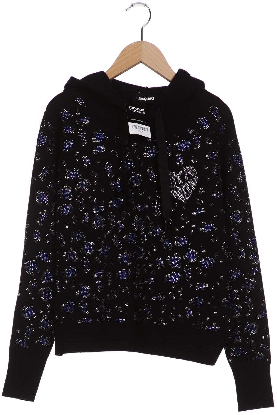 

Desigual Damen Kapuzenpullover, schwarz, Gr. 44