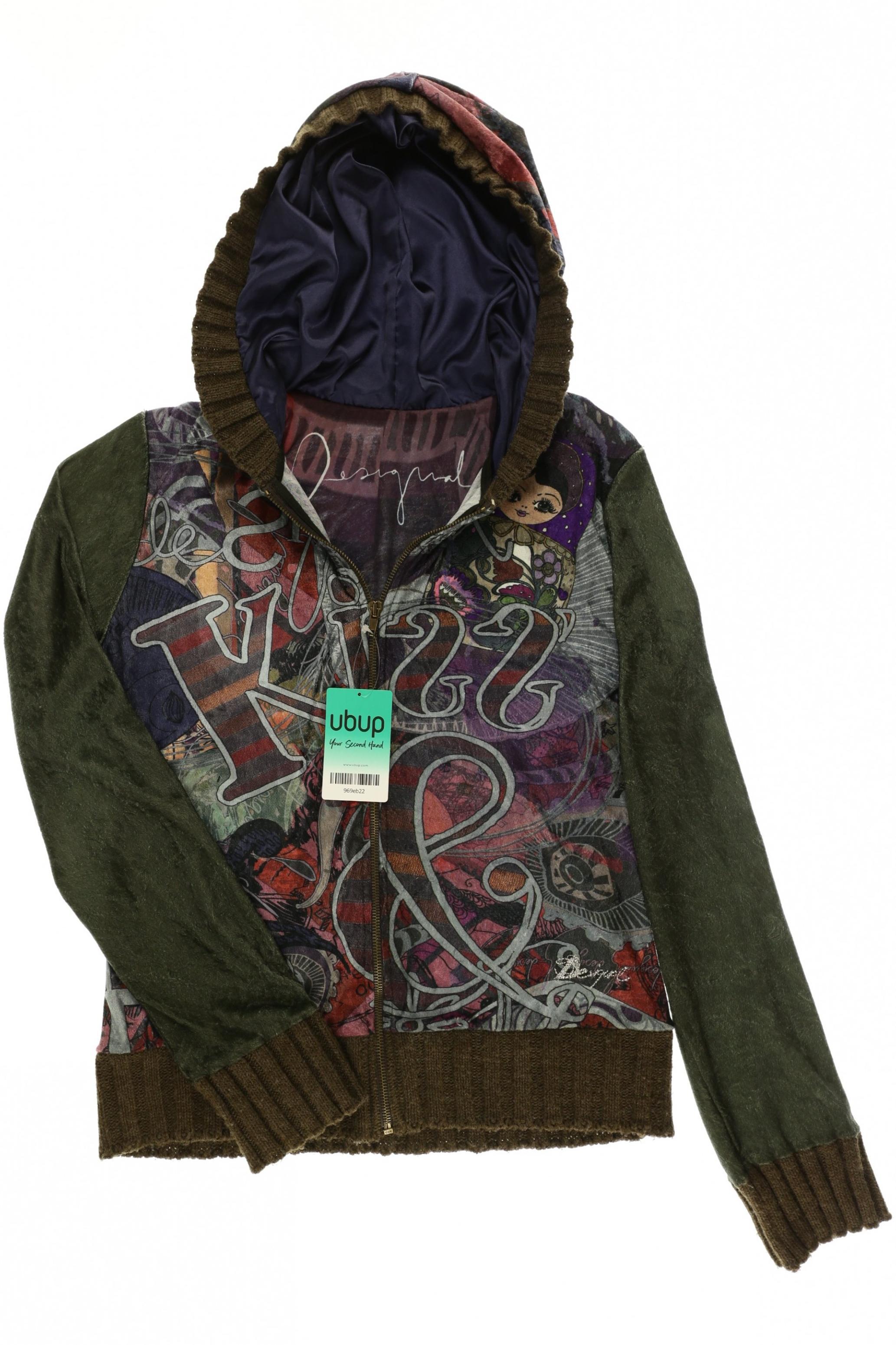 

Desigual Damen Kapuzenpullover, grün, Gr.