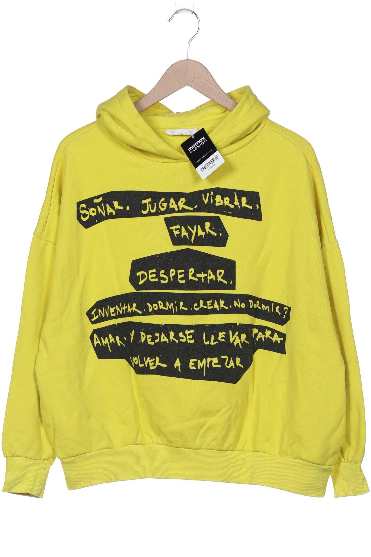 

Desigual Damen Kapuzenpullover, gelb, Gr. 36
