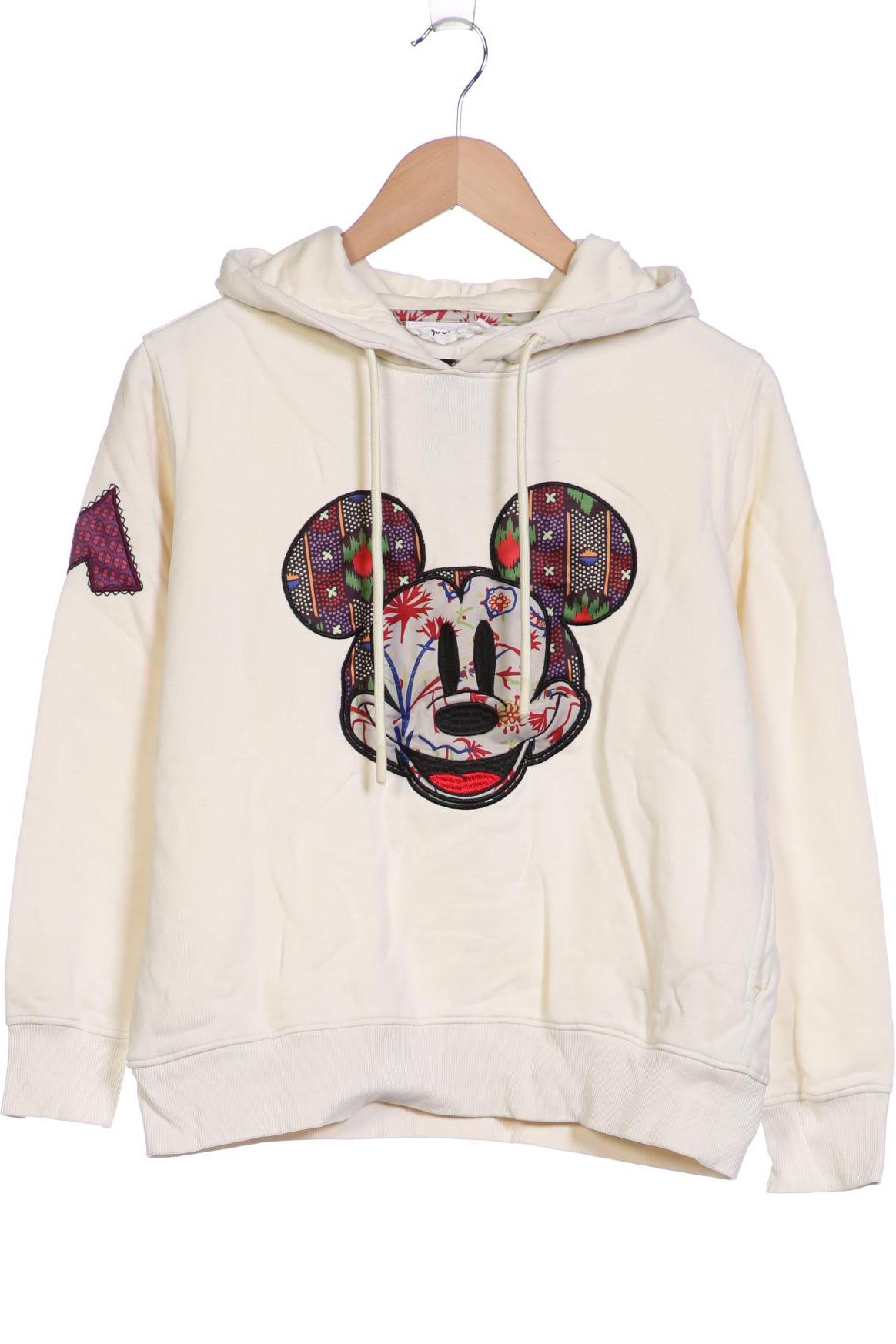 

Desigual Damen Kapuzenpullover, cremeweiß, Gr. 36