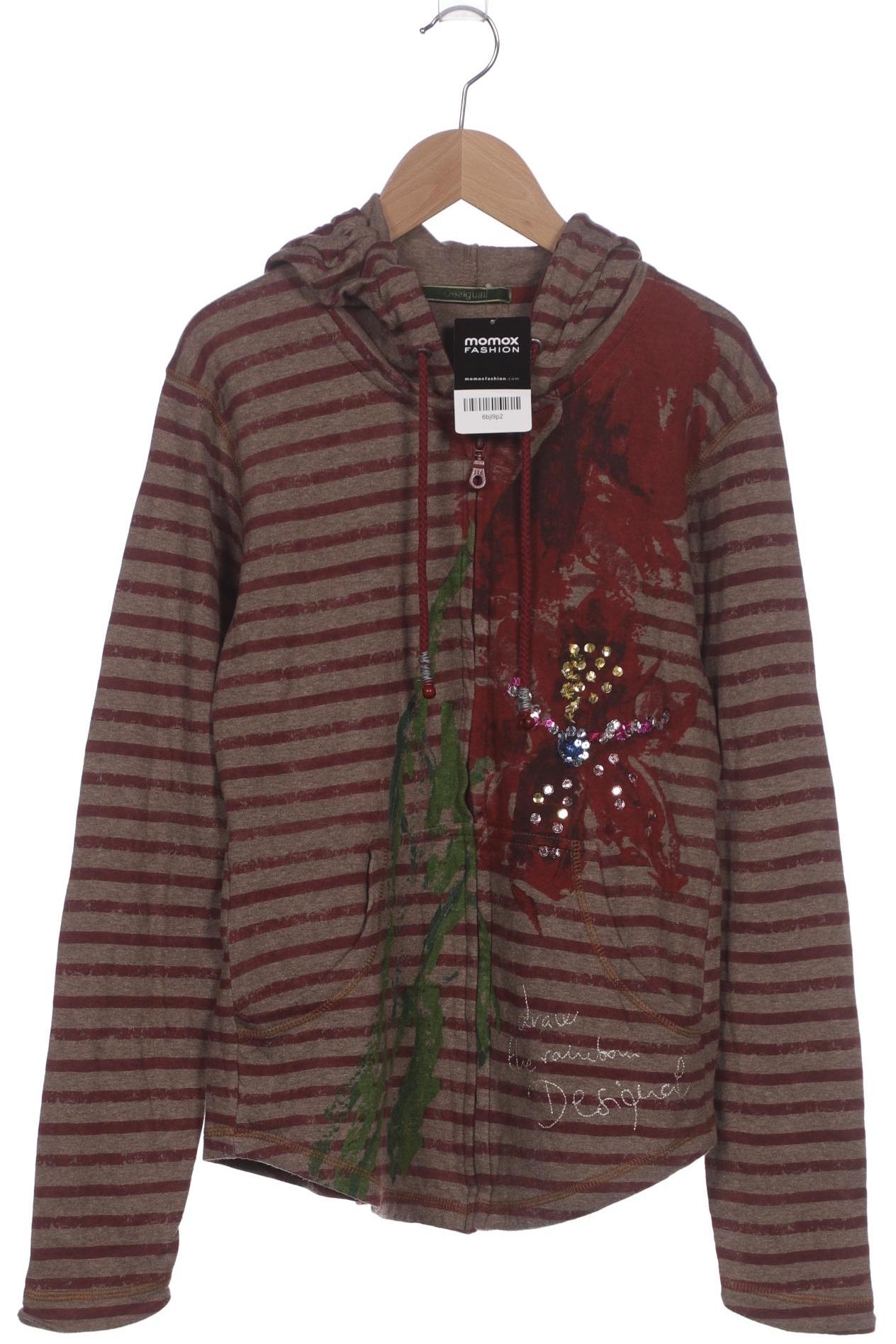 

Desigual Damen Kapuzenpullover, braun, Gr. 42
