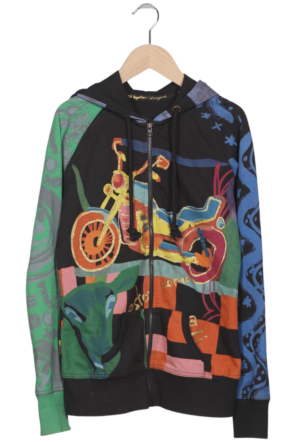 

Desigual Damen Kapuzenpullover, mehrfarbig, Gr. 34