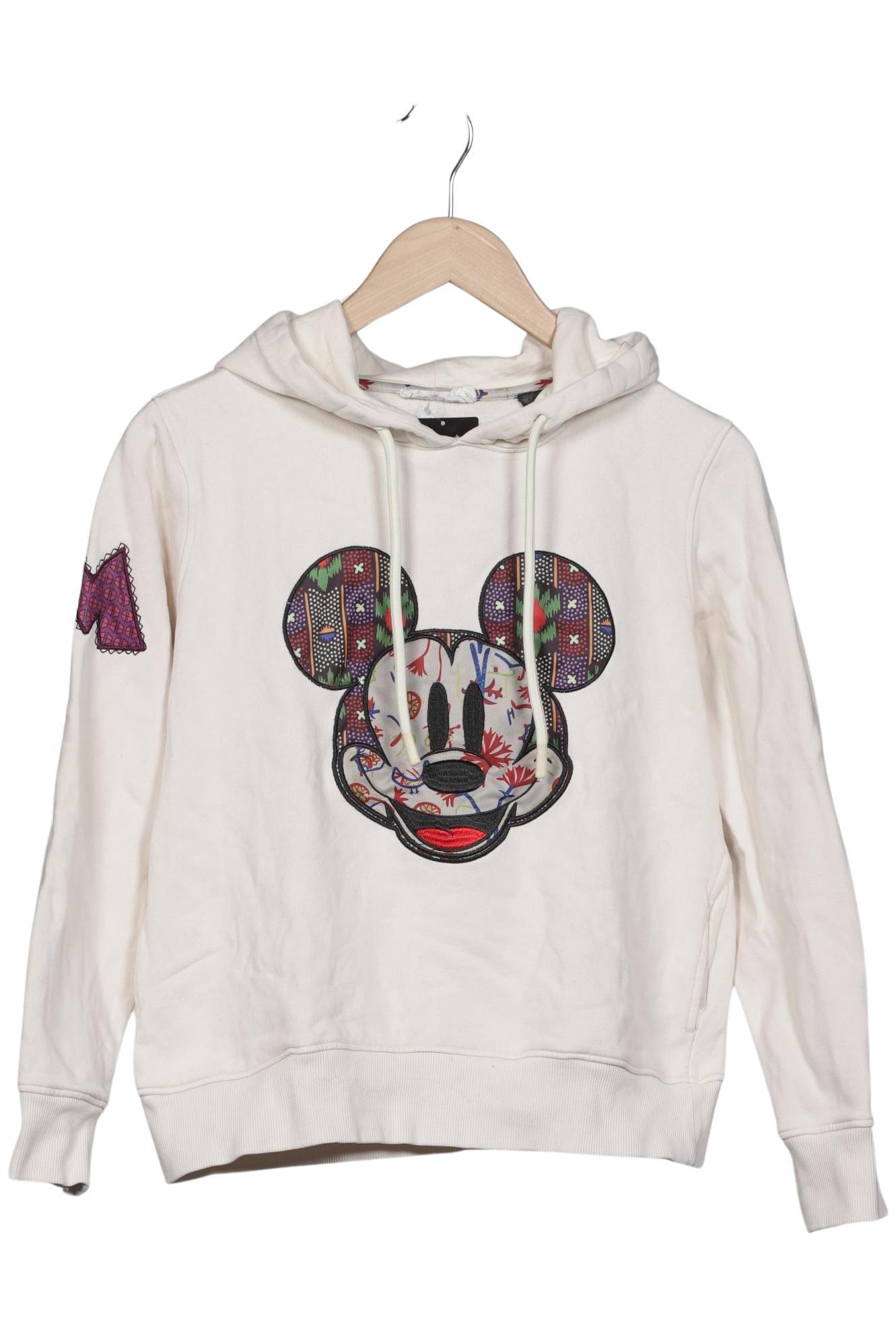 

Desigual Damen Kapuzenpullover, cremeweiß, Gr. 34