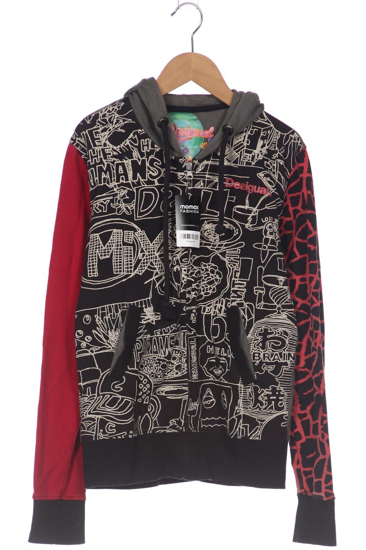 

Desigual Damen Kapuzenpullover, schwarz, Gr. 44