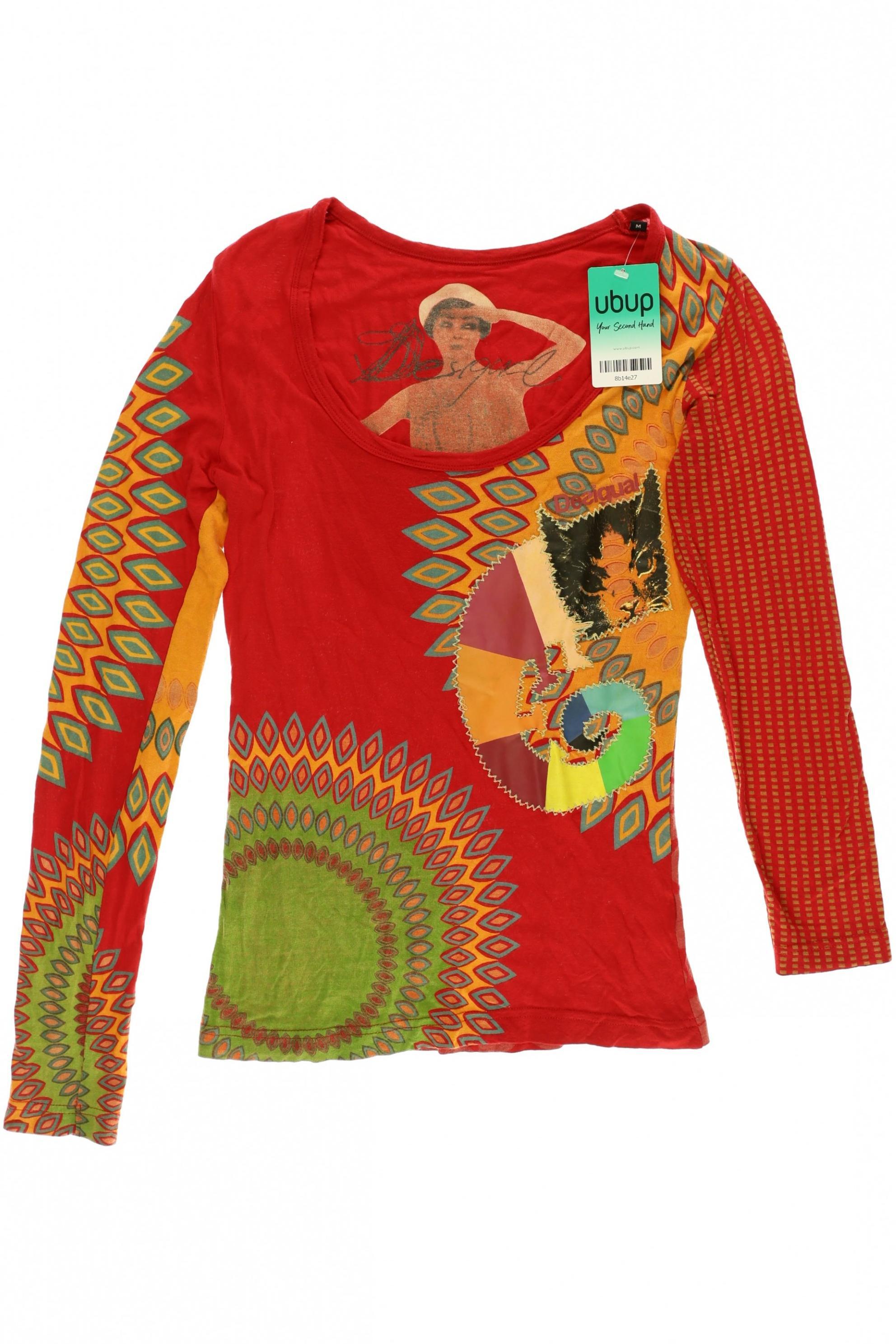 

Desigual Damen Langarmshirt, rot, Gr.