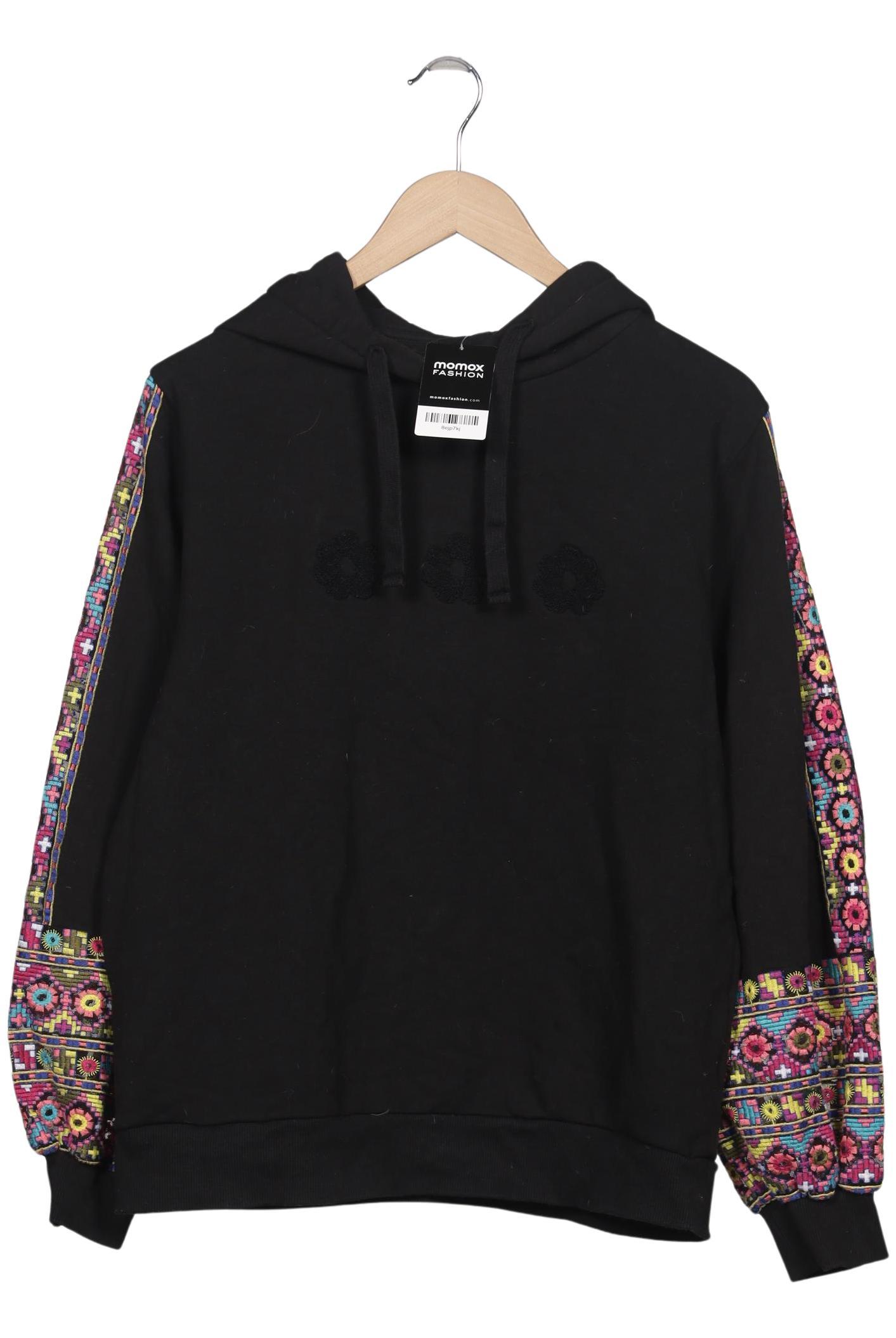 

Desigual Damen Kapuzenpullover, schwarz, Gr. 44