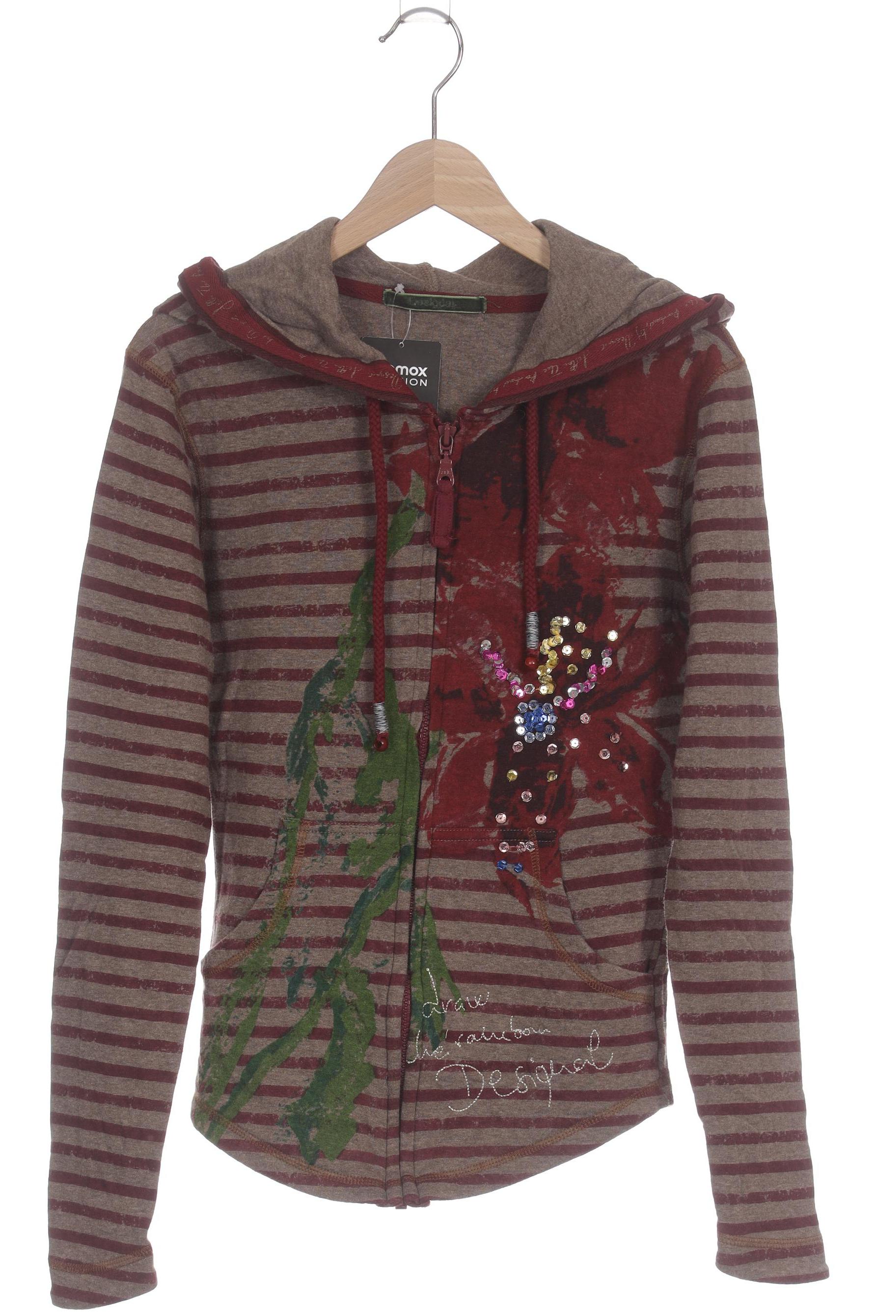 

Desigual Damen Kapuzenpullover, braun, Gr.