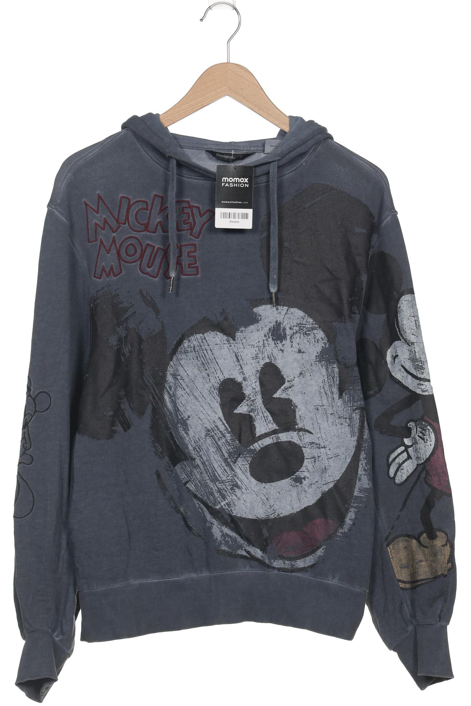 

Desigual Damen Kapuzenpullover, grau, Gr. 36