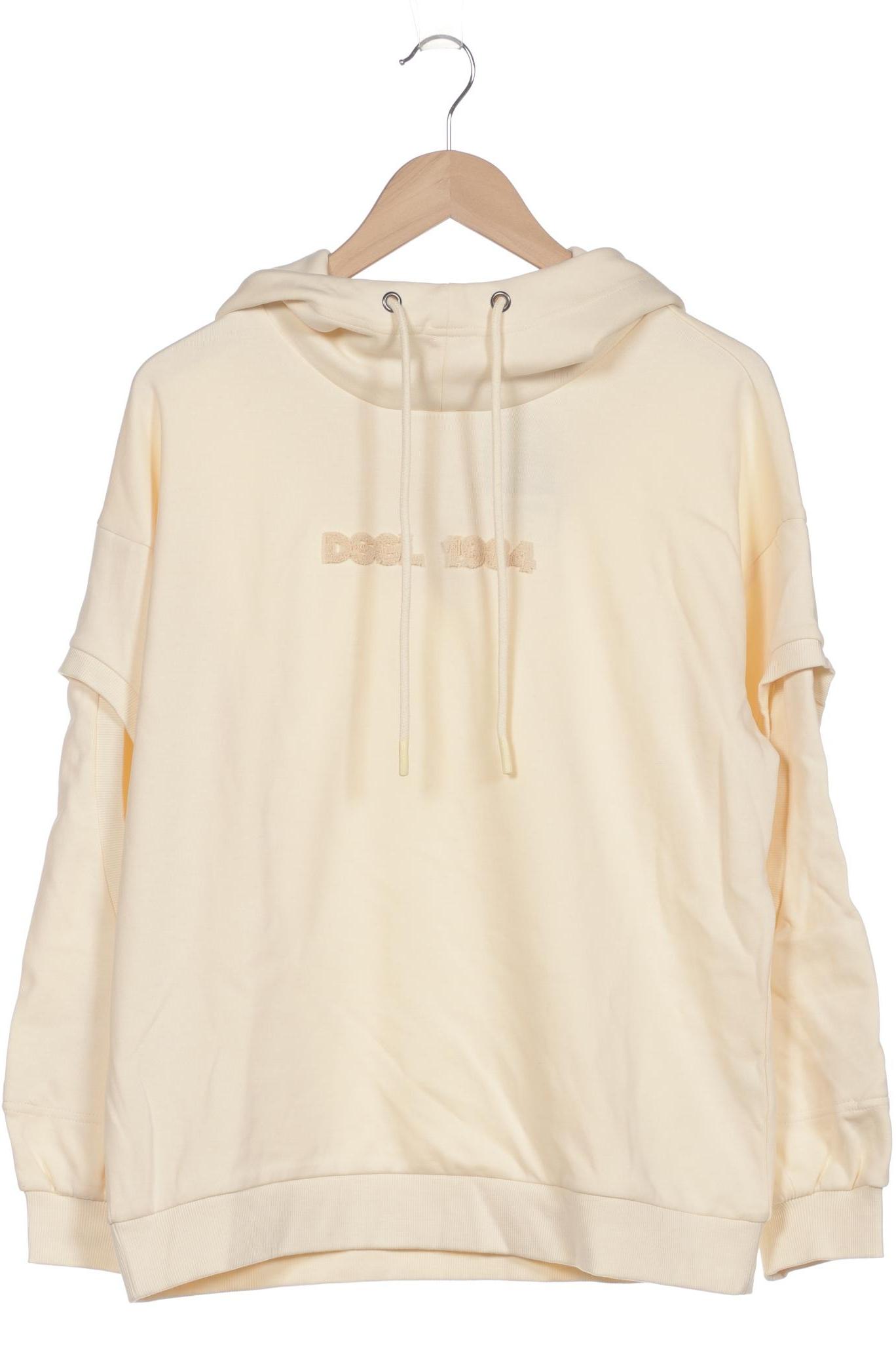 

Desigual Damen Kapuzenpullover, cremeweiß, Gr. 38