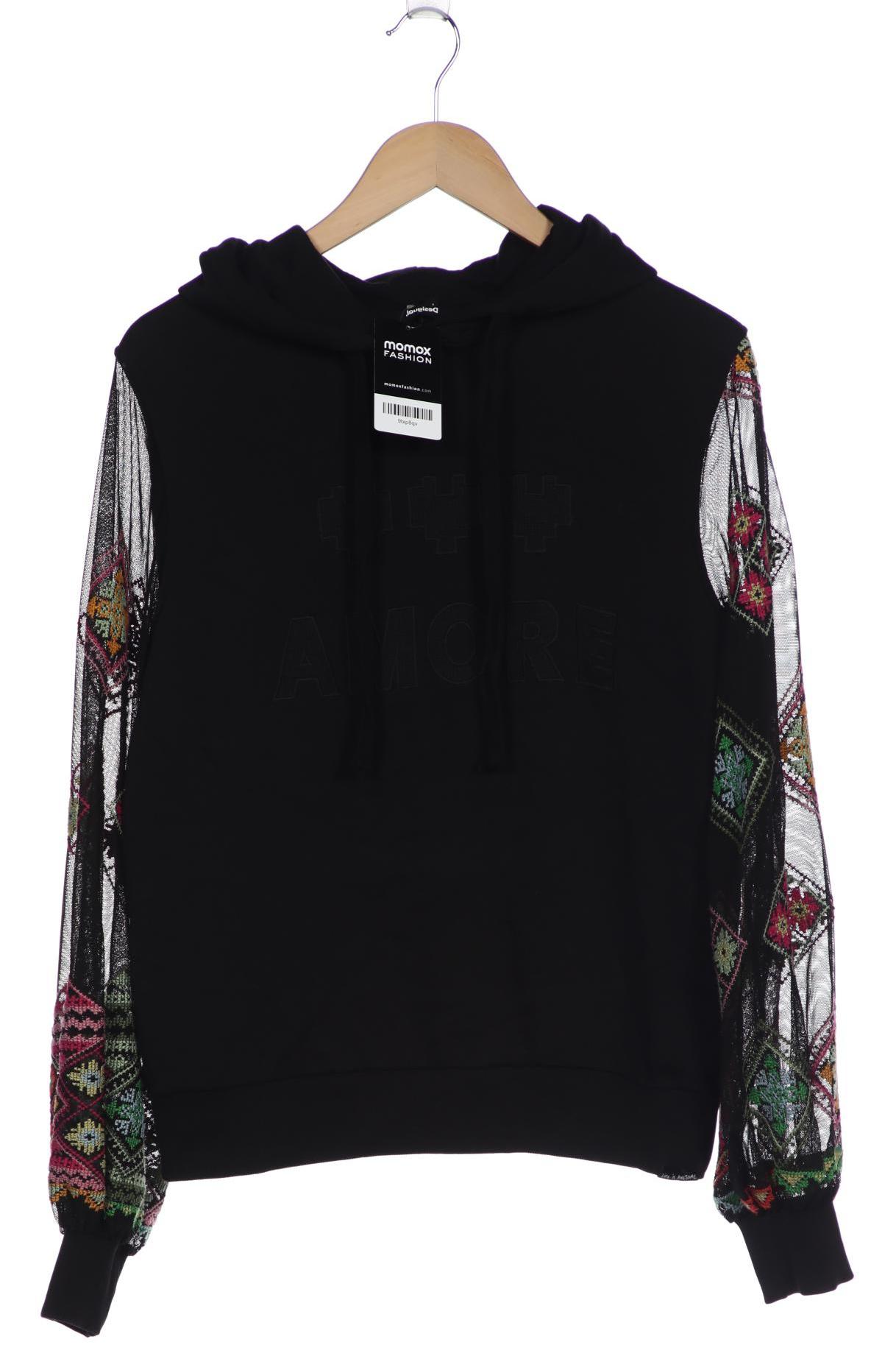 

Desigual Damen Kapuzenpullover, schwarz