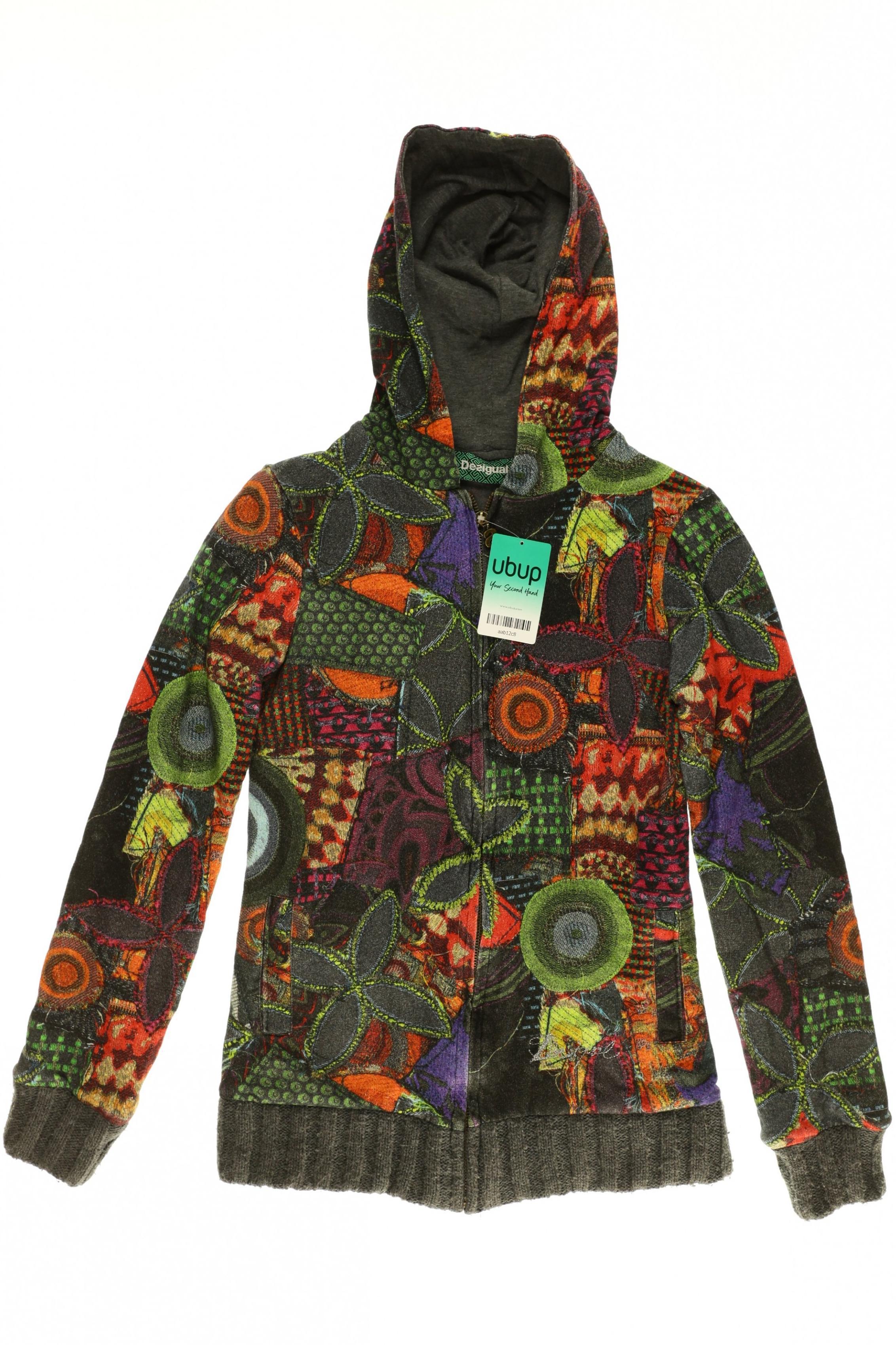 

Desigual Damen Kapuzenpullover, grau, Gr.