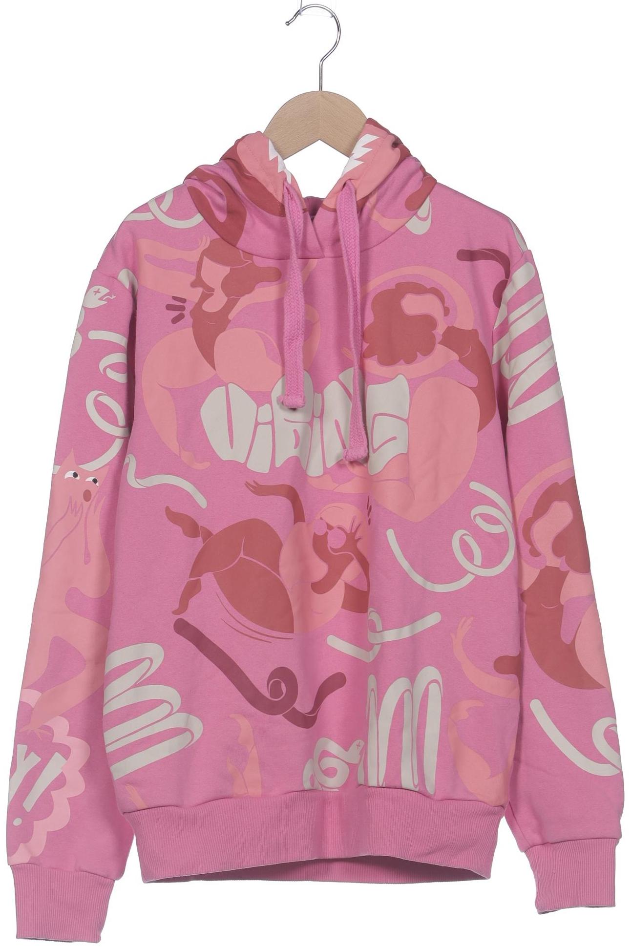 

Desigual Damen Kapuzenpullover, pink, Gr. 36