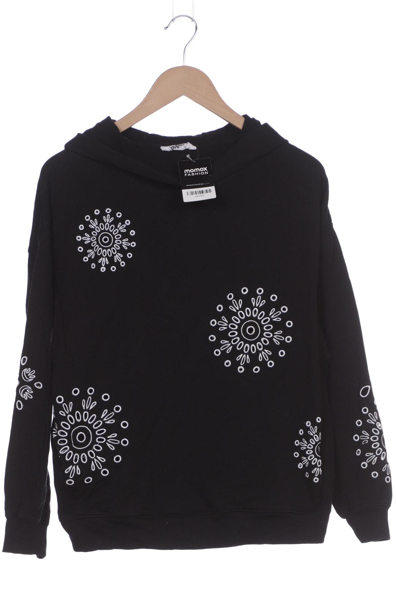 

Desigual Damen Kapuzenpullover, schwarz, Gr. 38