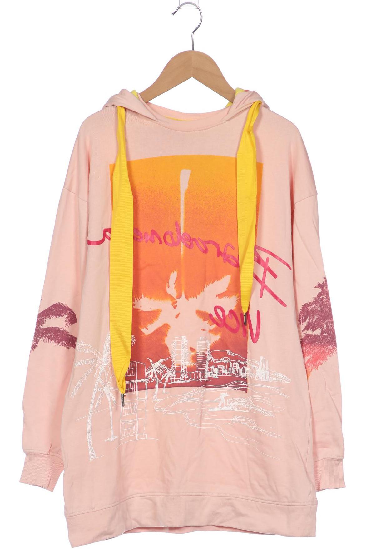 

Desigual Damen Kapuzenpullover, pink, Gr. 36
