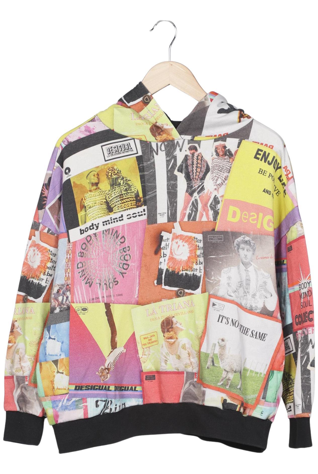 

Desigual Damen Kapuzenpullover, schwarz, Gr. 36