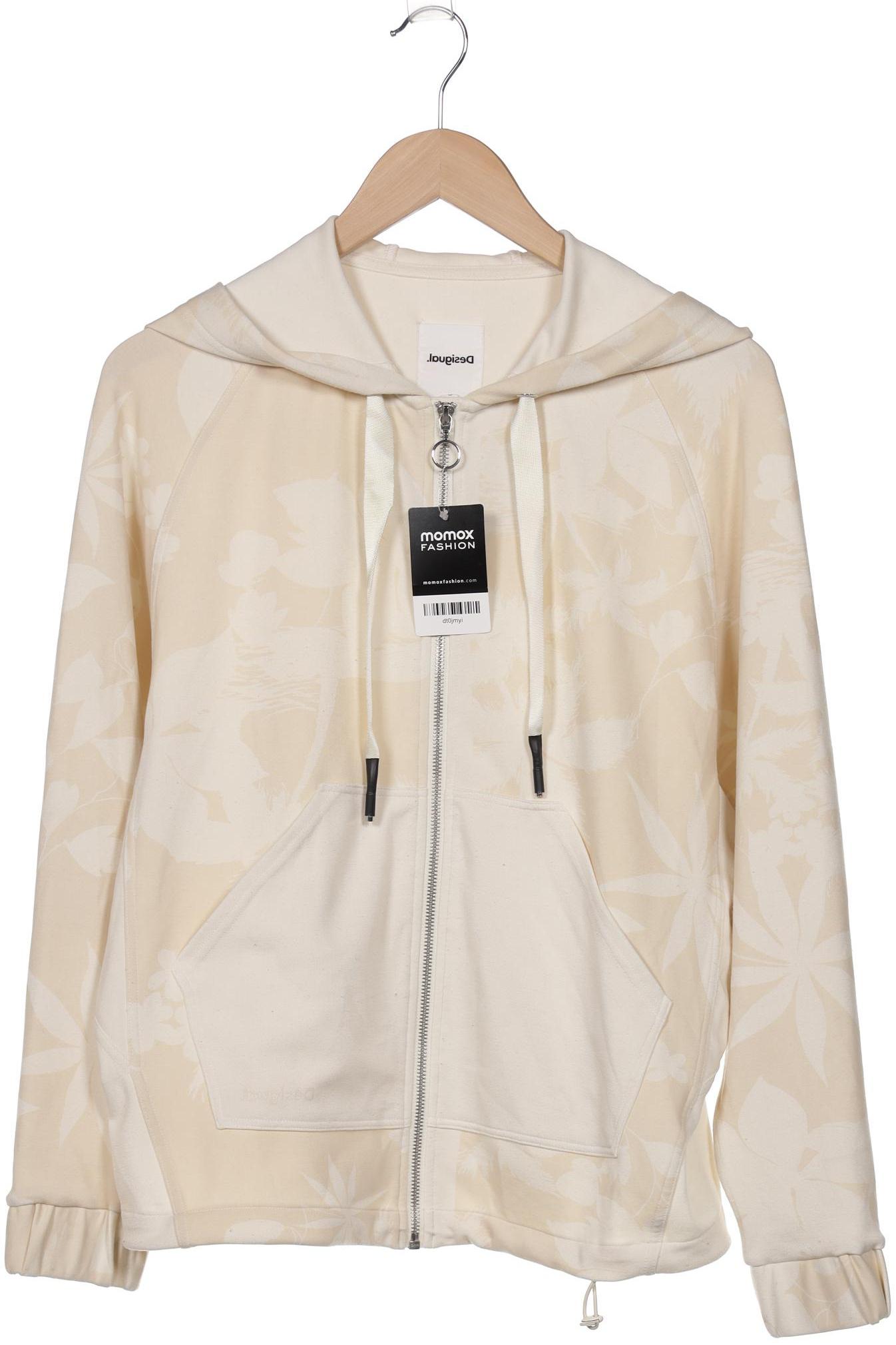 

Desigual Damen Kapuzenpullover, cremeweiß, Gr. 36