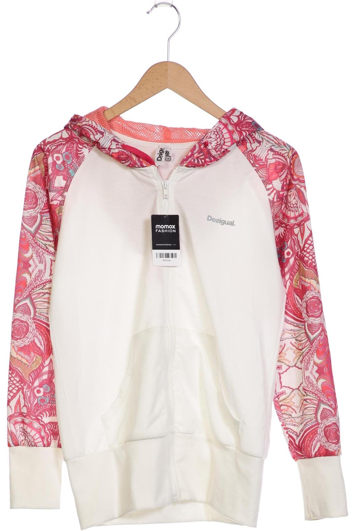 

Desigual Damen Kapuzenpullover, weiß, Gr. 38