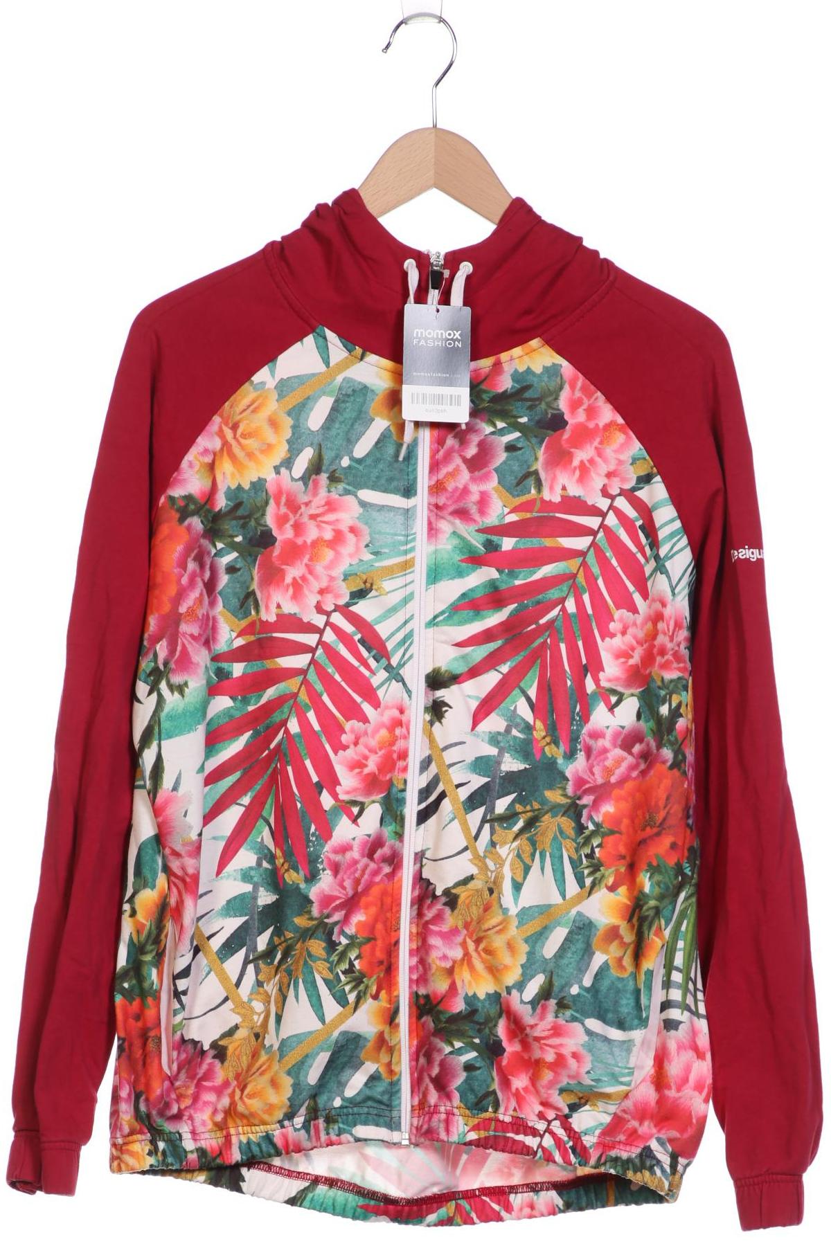 

Desigual Damen Kapuzenpullover, rot, Gr. 44