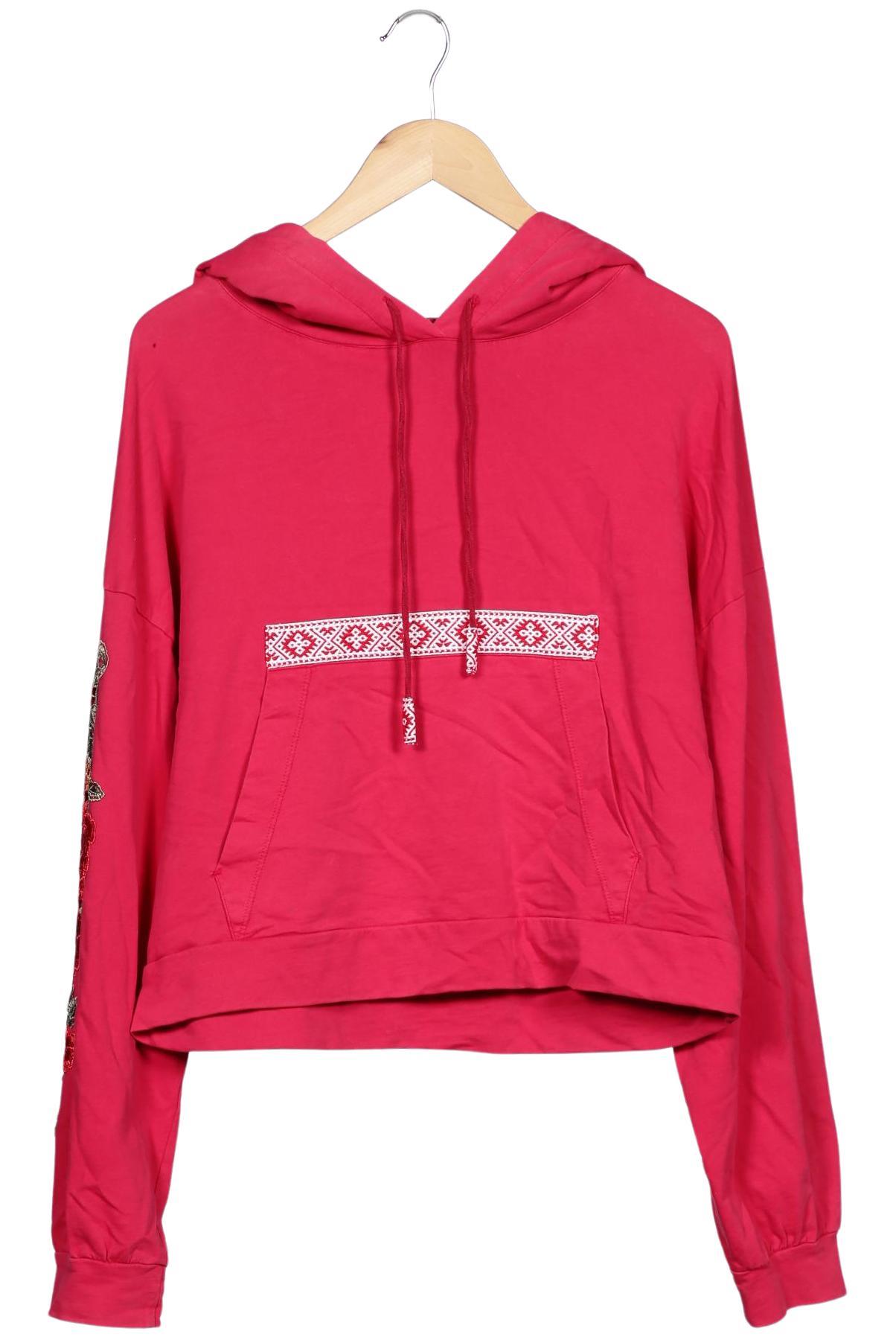 

Desigual Damen Kapuzenpullover, pink, Gr. 42