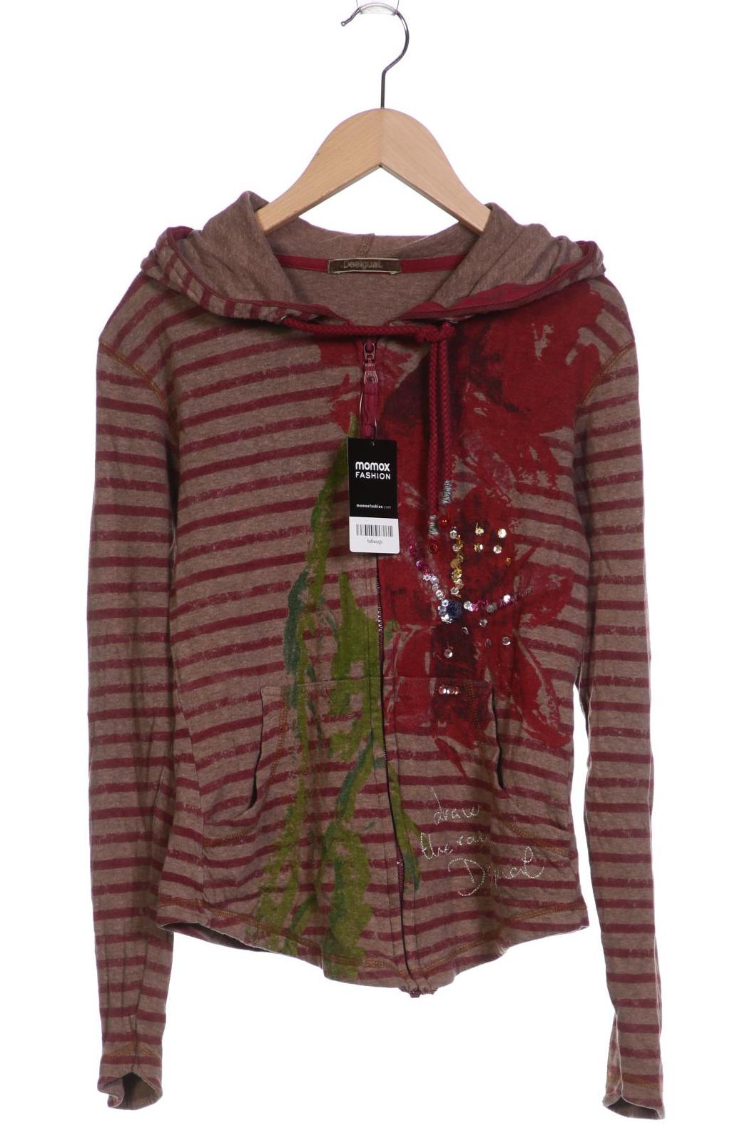 

Desigual Damen Kapuzenpullover, braun, Gr. 36