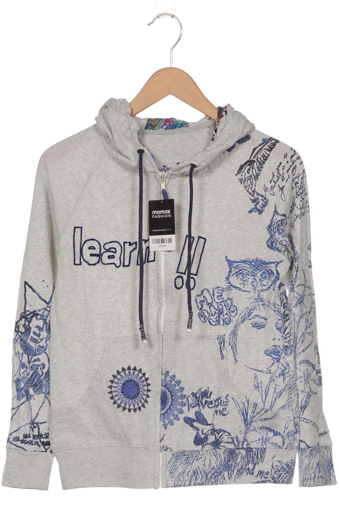 

Desigual Damen Kapuzenpullover, grau
