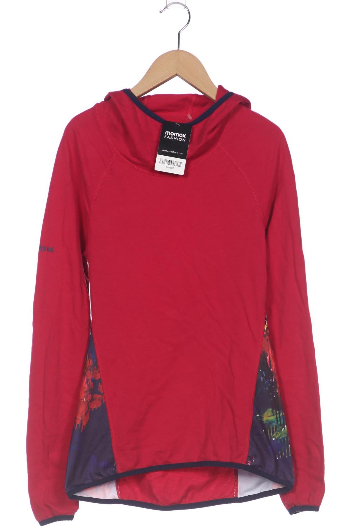 

Desigual Damen Kapuzenpullover, bordeaux, Gr. 34