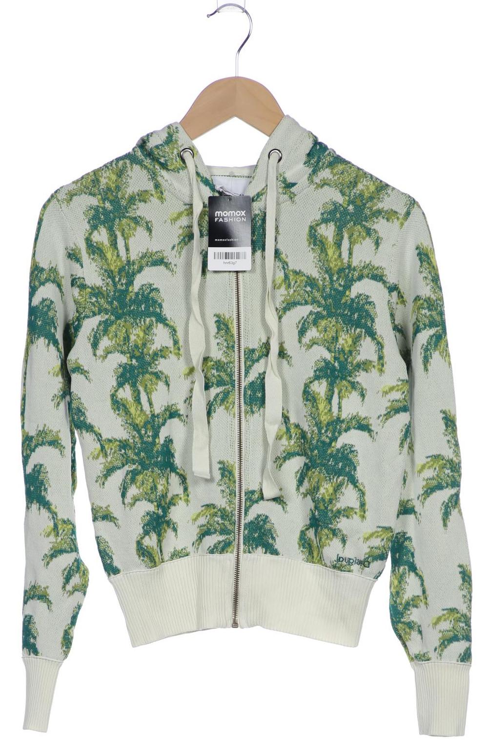 

Desigual Damen Kapuzenpullover, hellgrün, Gr. 36