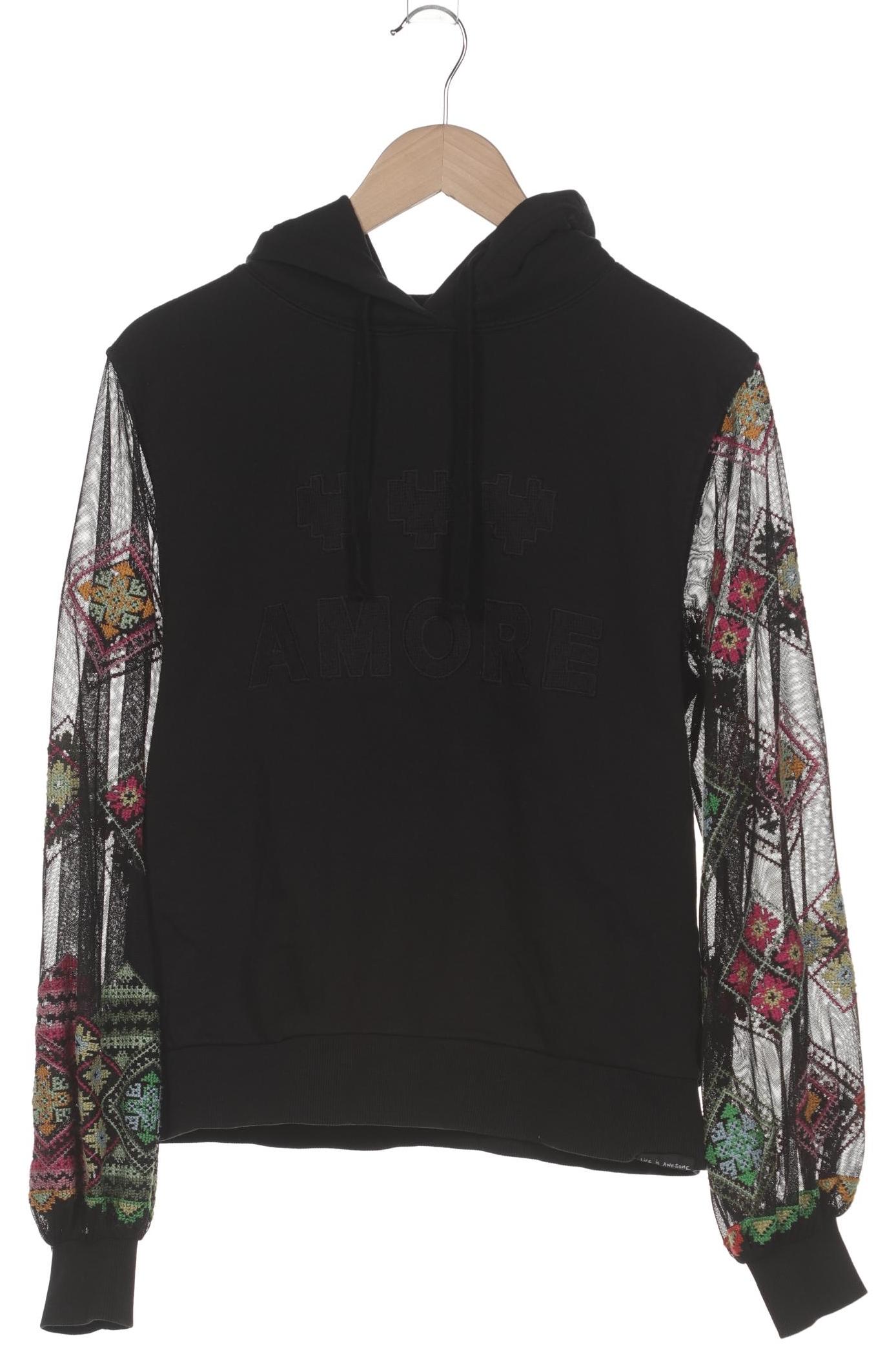 

Desigual Damen Kapuzenpullover, schwarz, Gr. 42