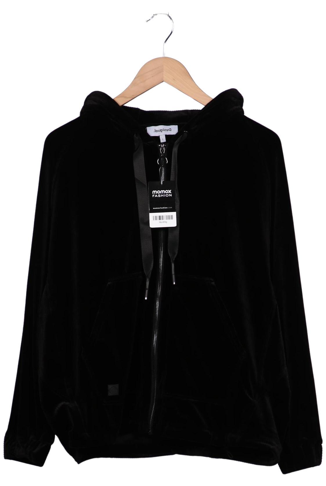 

Desigual Damen Kapuzenpullover, schwarz, Gr. 42