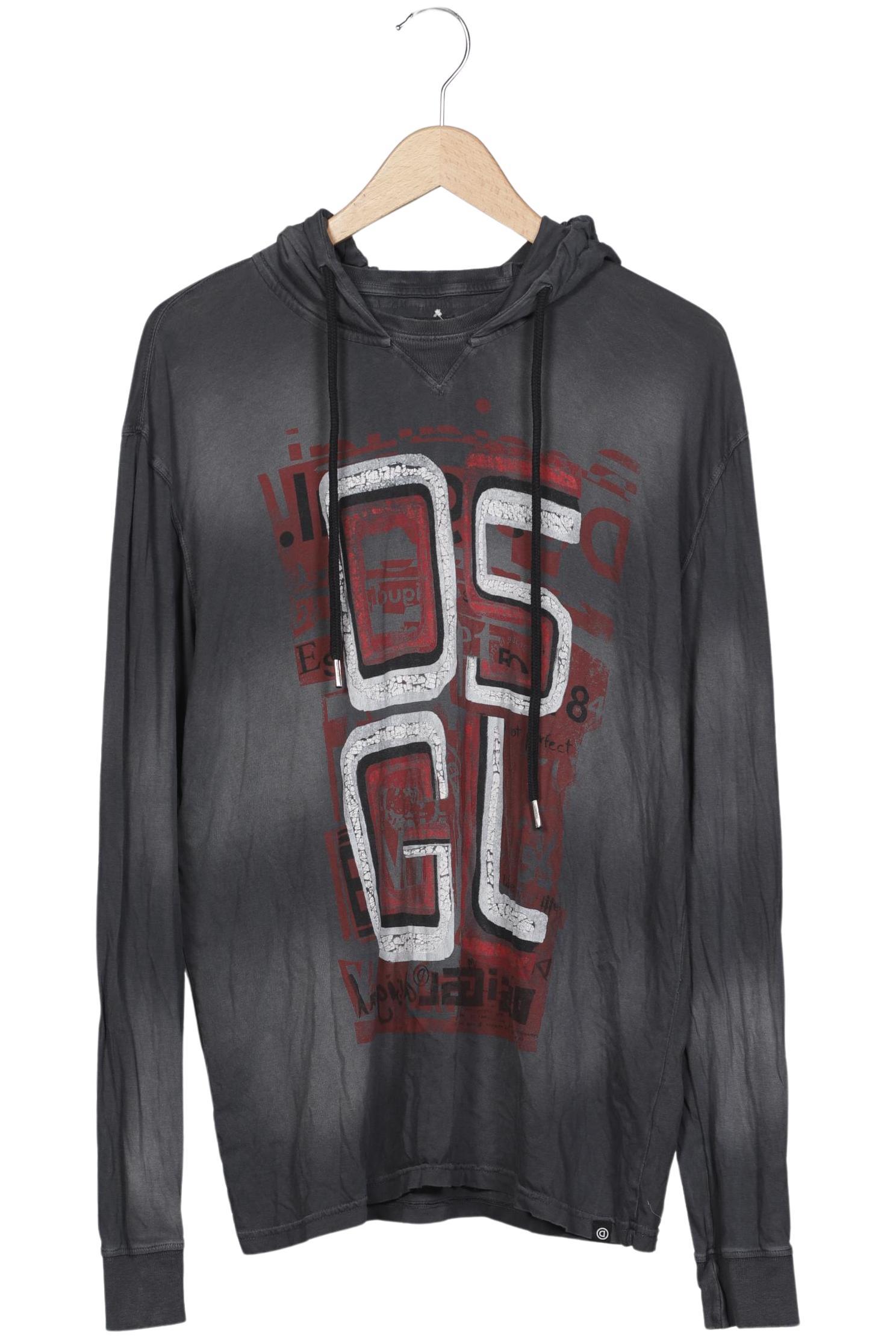 

Desigual Damen Kapuzenpullover, grau, Gr. 42