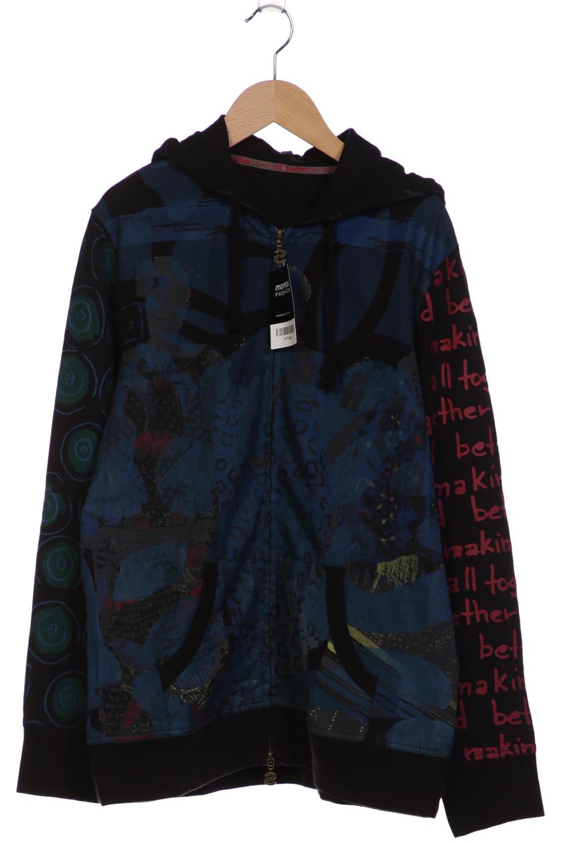 

Desigual Damen Kapuzenpullover, marineblau, Gr. 42