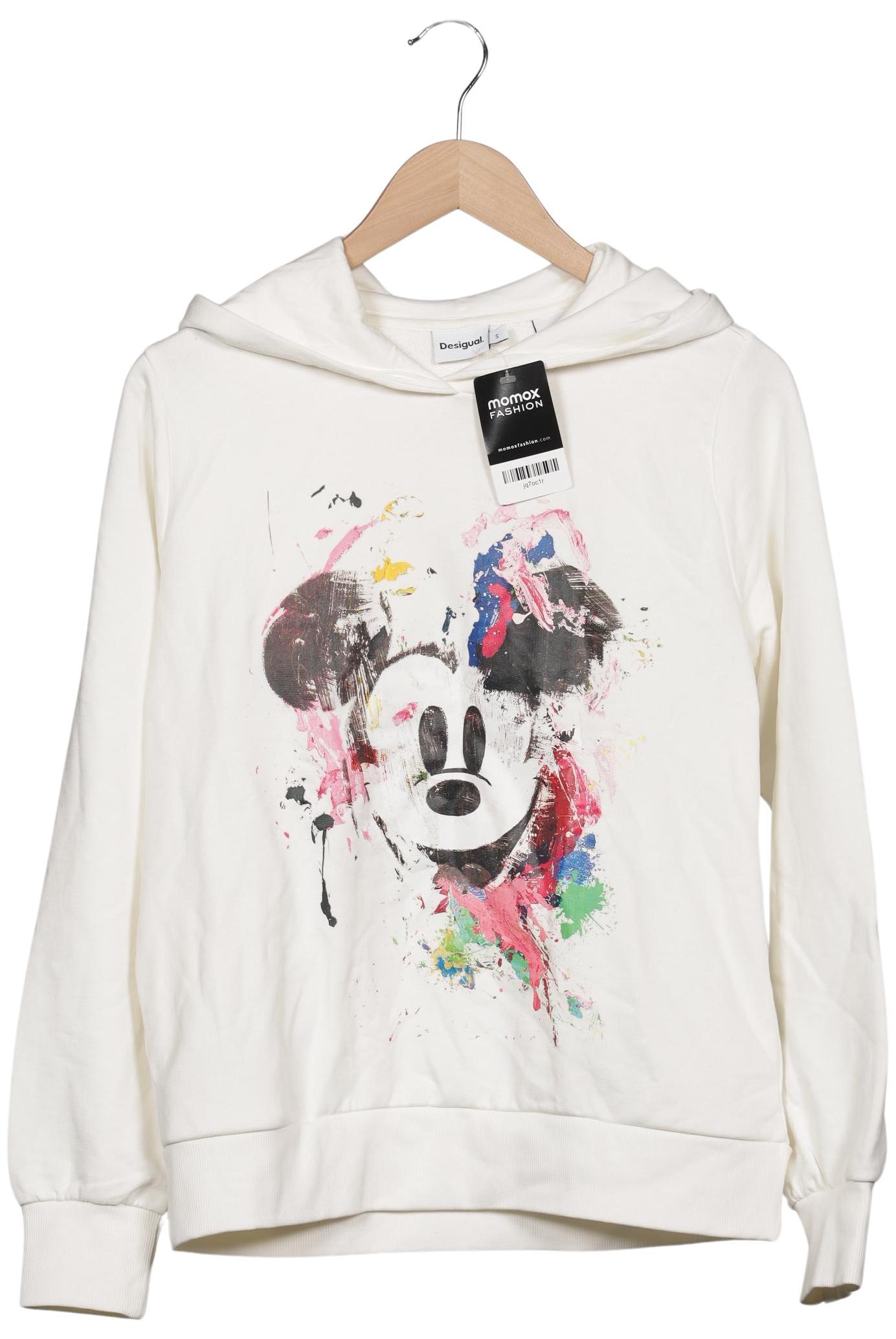 

Desigual Damen Kapuzenpullover, weiß, Gr. 36