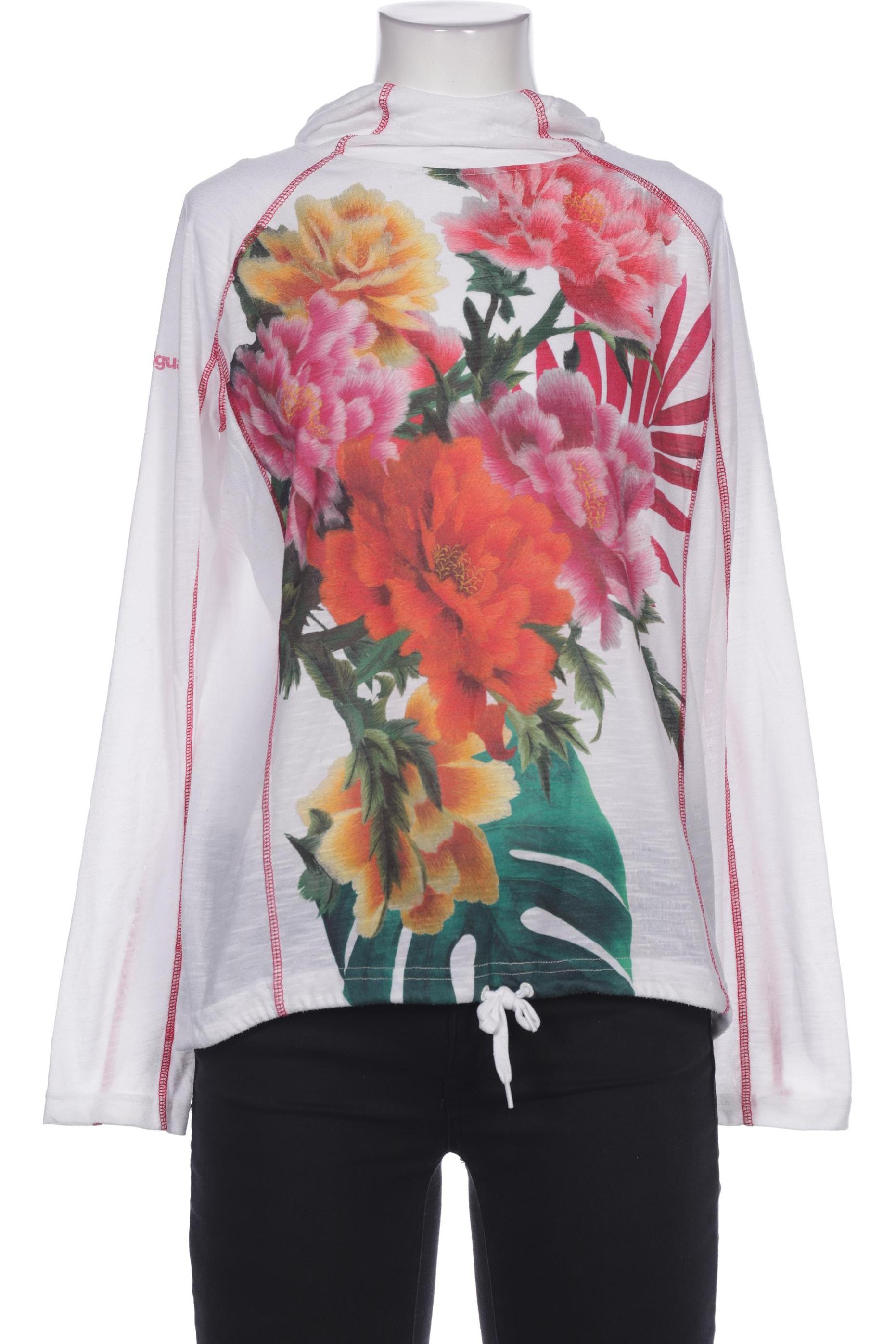 

Desigual Damen Kapuzenpullover, weiß, Gr. 36