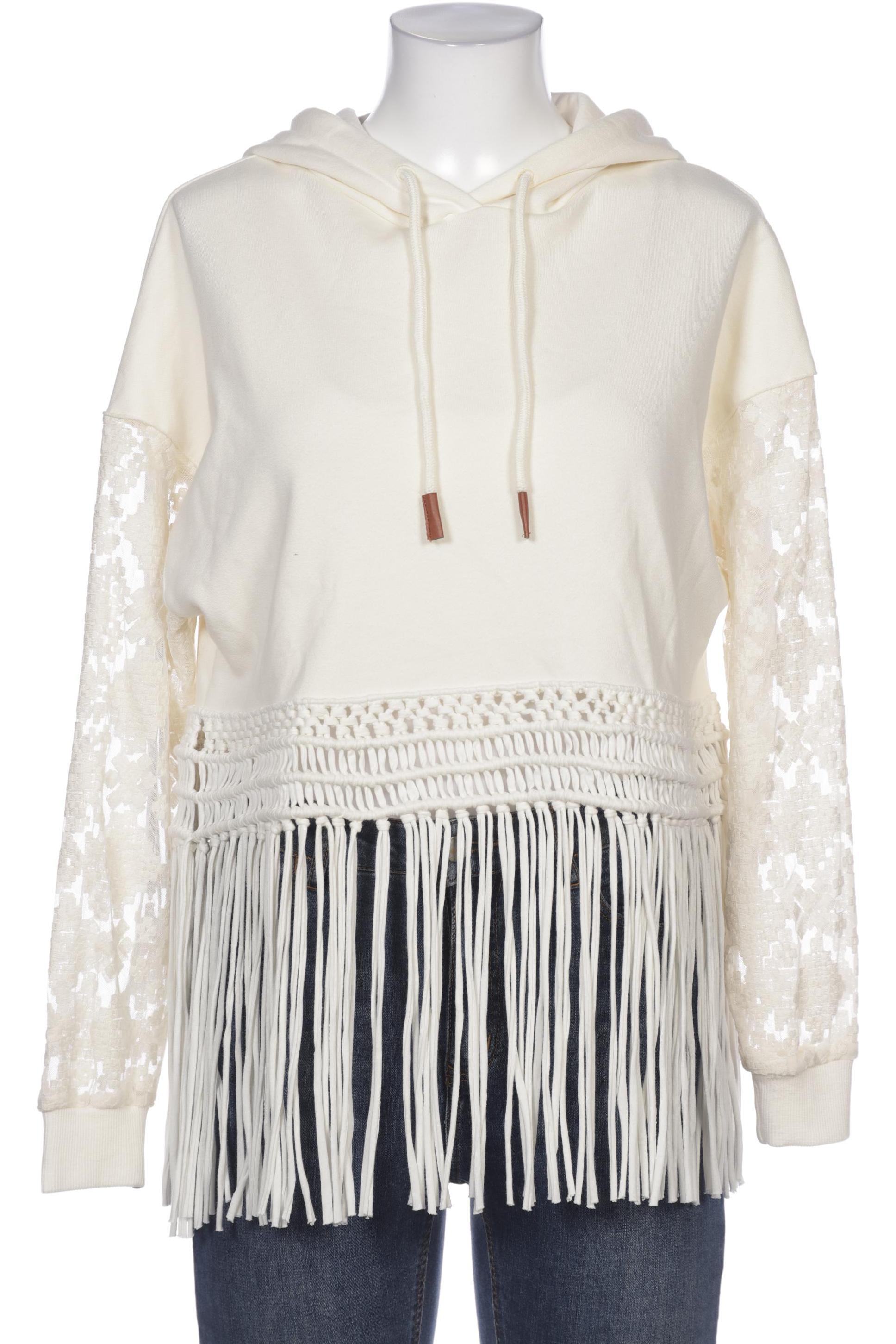

Desigual Damen Kapuzenpullover, cremeweiß